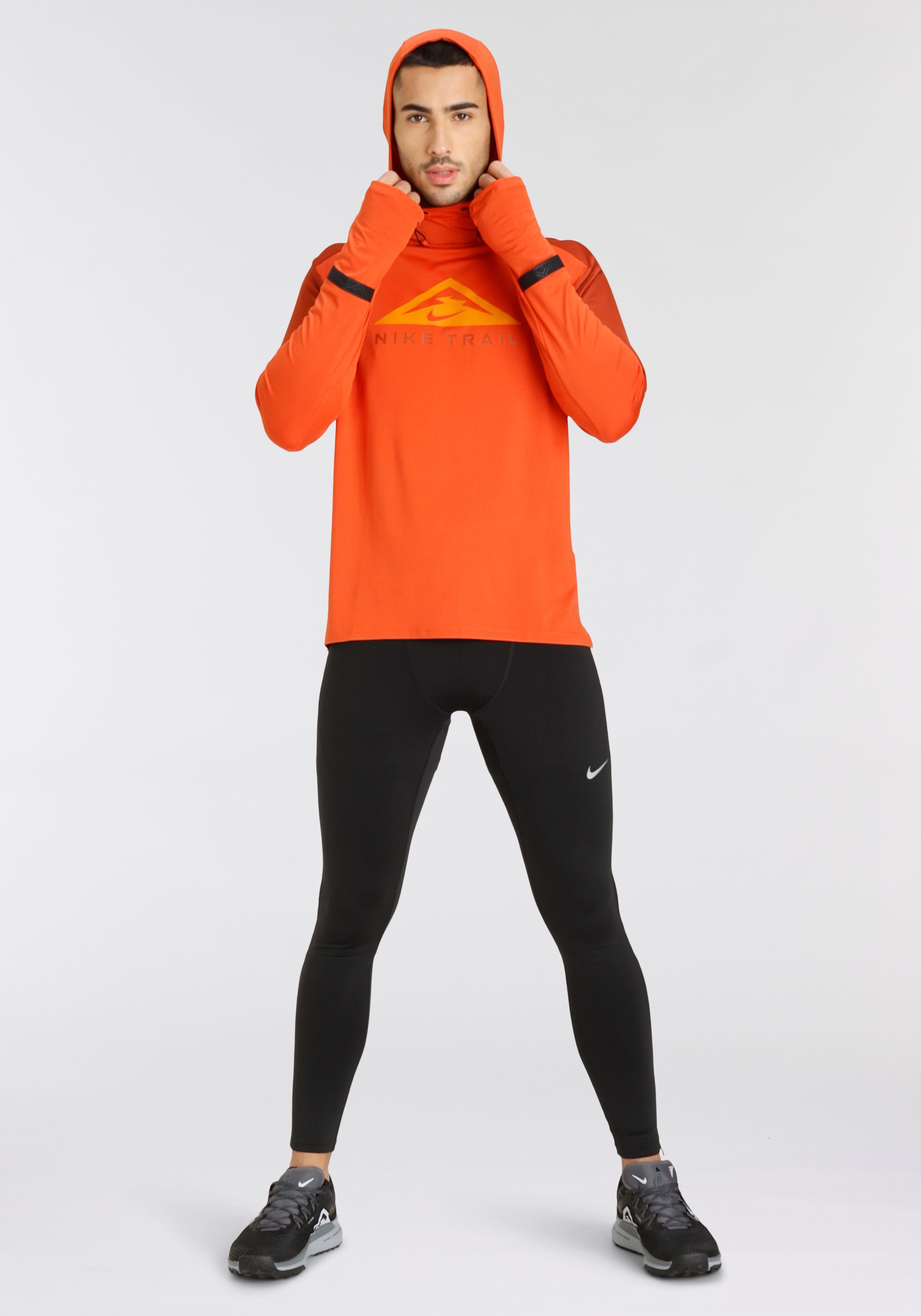 Men's schwarz Lauftights Challenger Tights Dri-FIT Nike Running