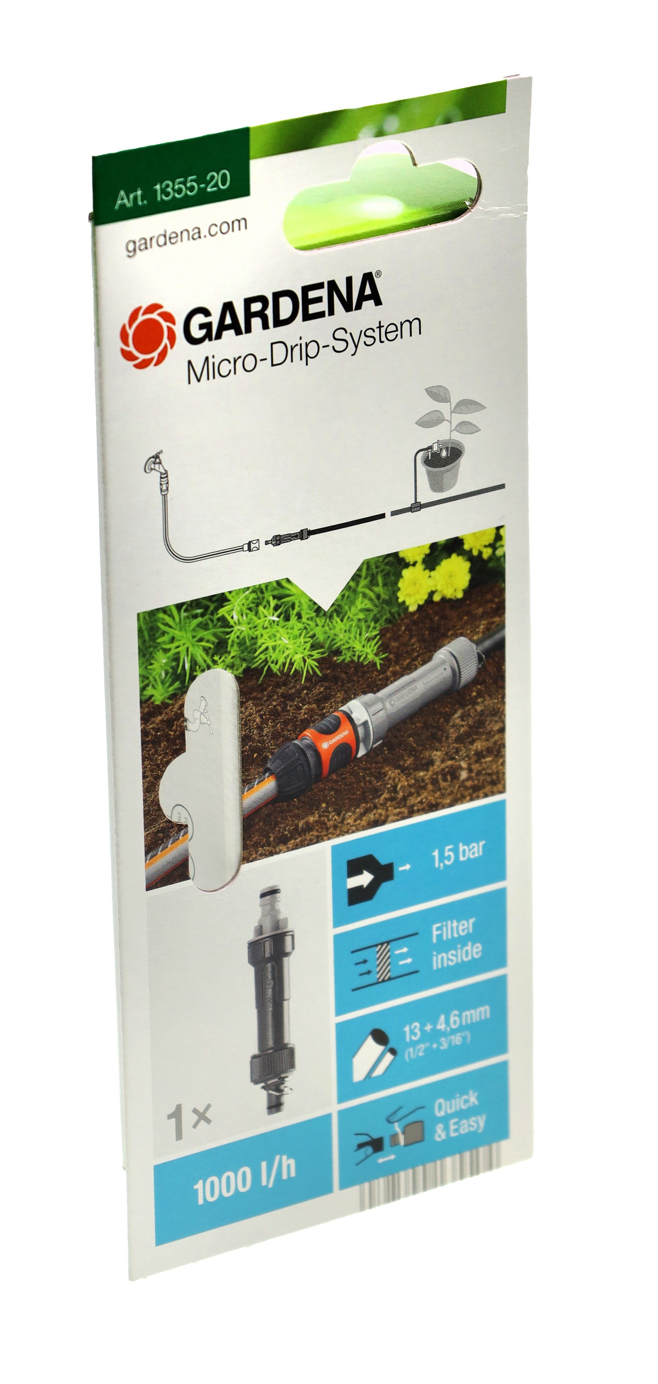 GARDENA Bewässerungssystem Gardena MicroDripSystem Basisgerät 1000