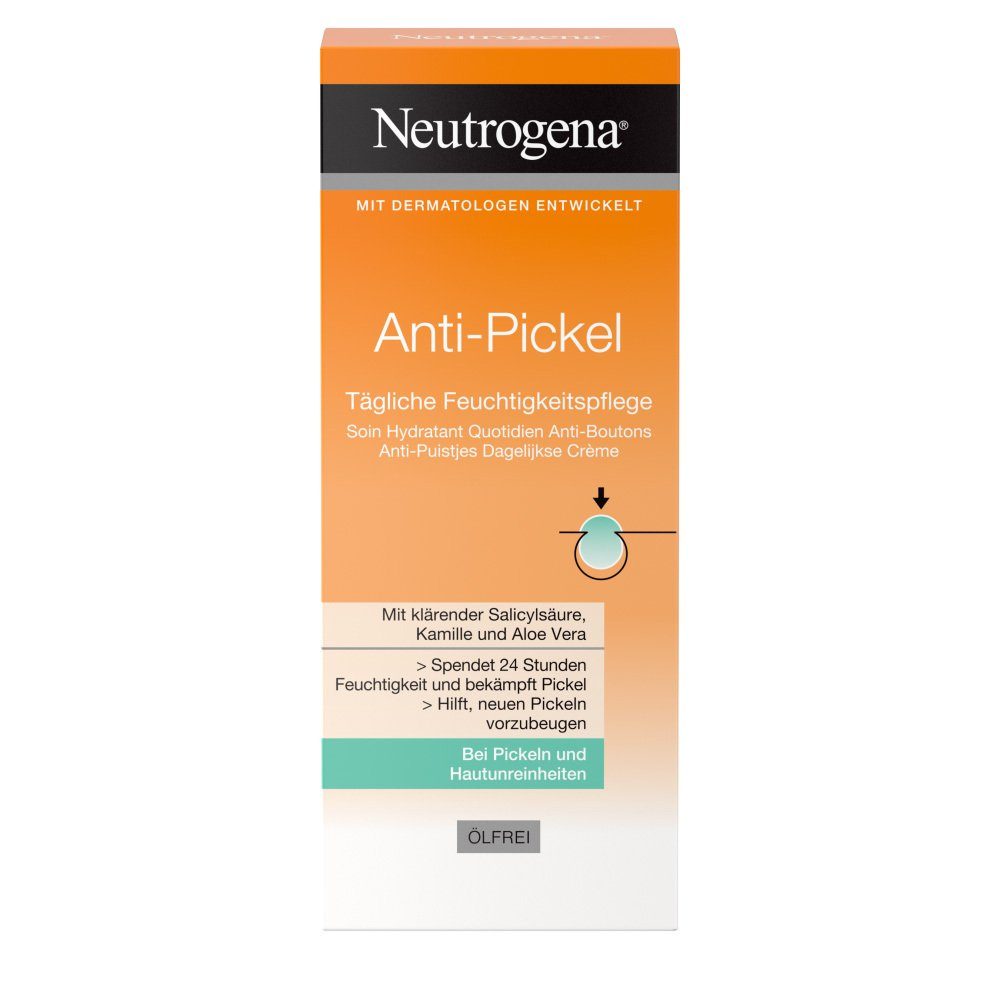 Tagescreme Anti-Pickel Tägliche Feuchtigkeitspflege ölfrei - 50ml