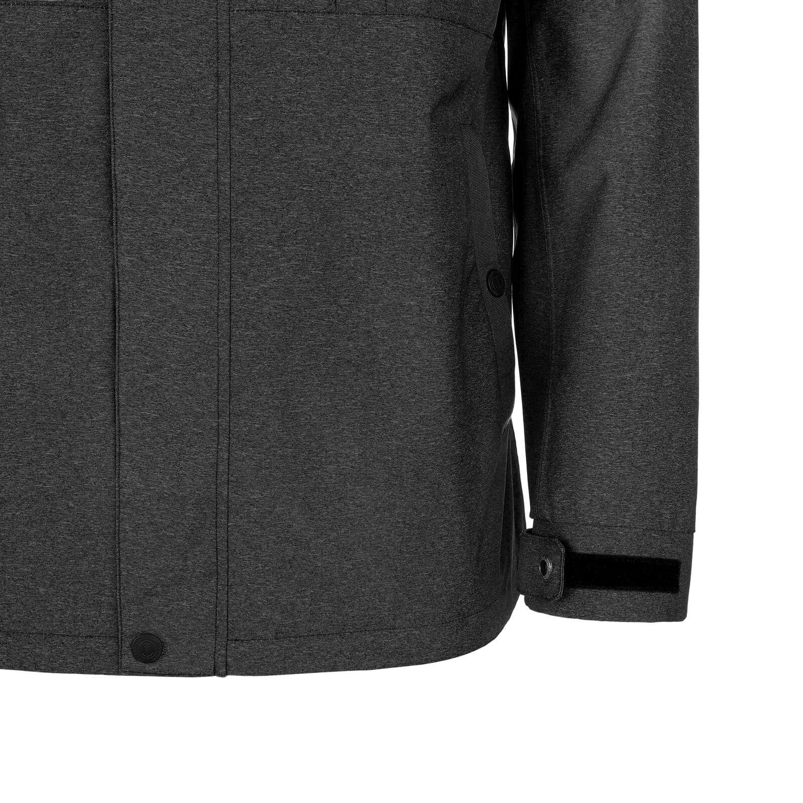 Dry Fashion Funktionsjacke Emden Herren Jacke Emden Meliert - Outdoor-Jacke Wasserdicht mit Innenfutter