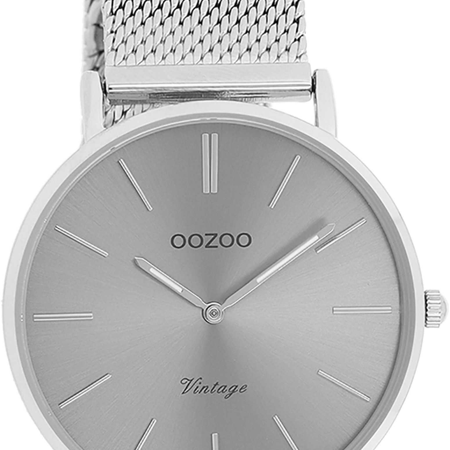 OOZOO Quarzuhr Oozoo Damen Armbanduhr Timepieces Analog, (Analoguhr), Damenuhr rund, mittel (ca. 32mm) Metallarmband, Fashion-Style