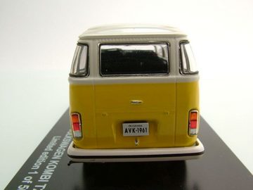 Triple9 Modellauto VW T2 Bus 1976 gelb weiß Modellauto 1:43 Triple9, Maßstab 1:43