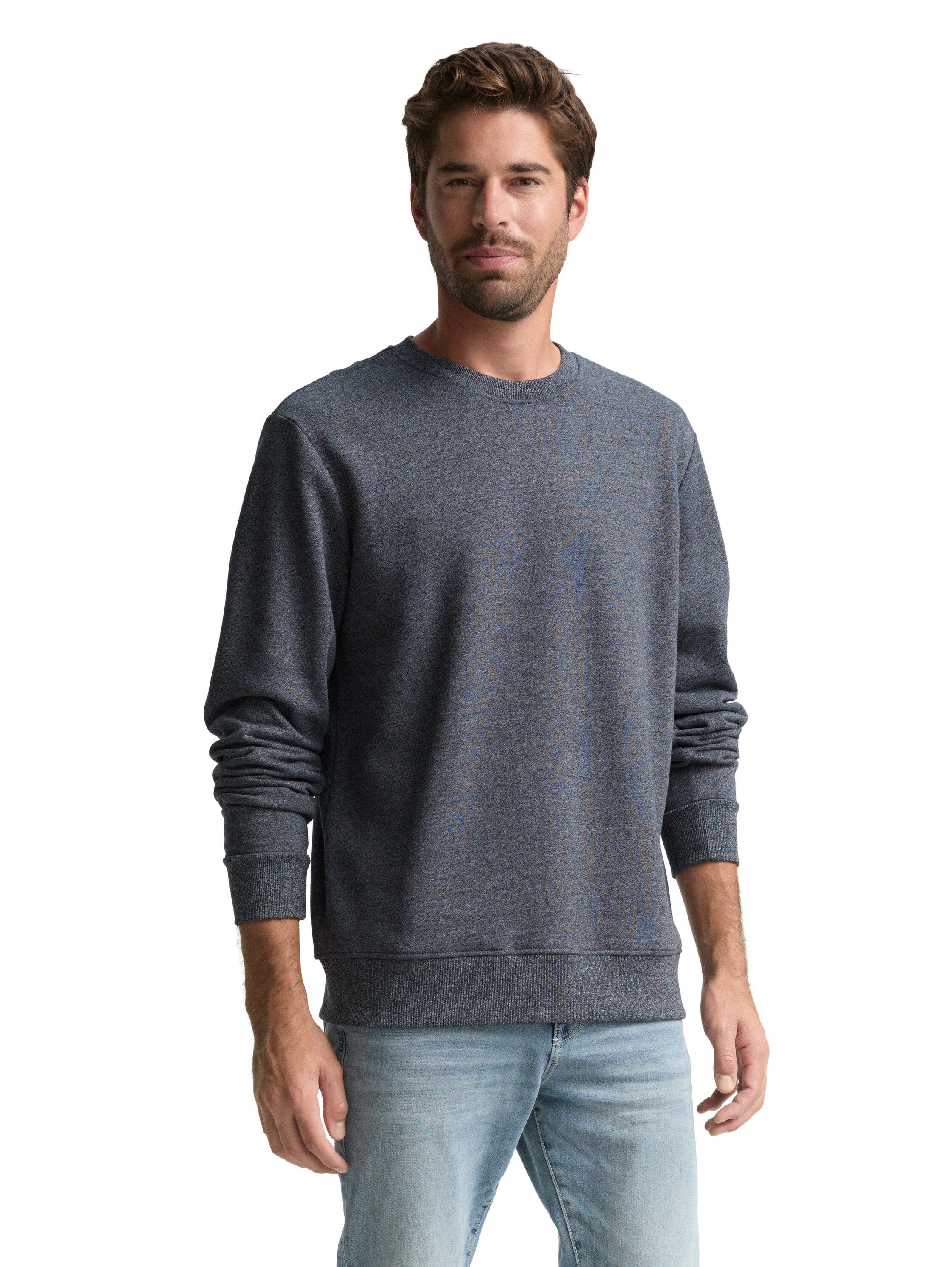 TOM TAILOR Sweatshirt mit Logo Stickerei am Arm