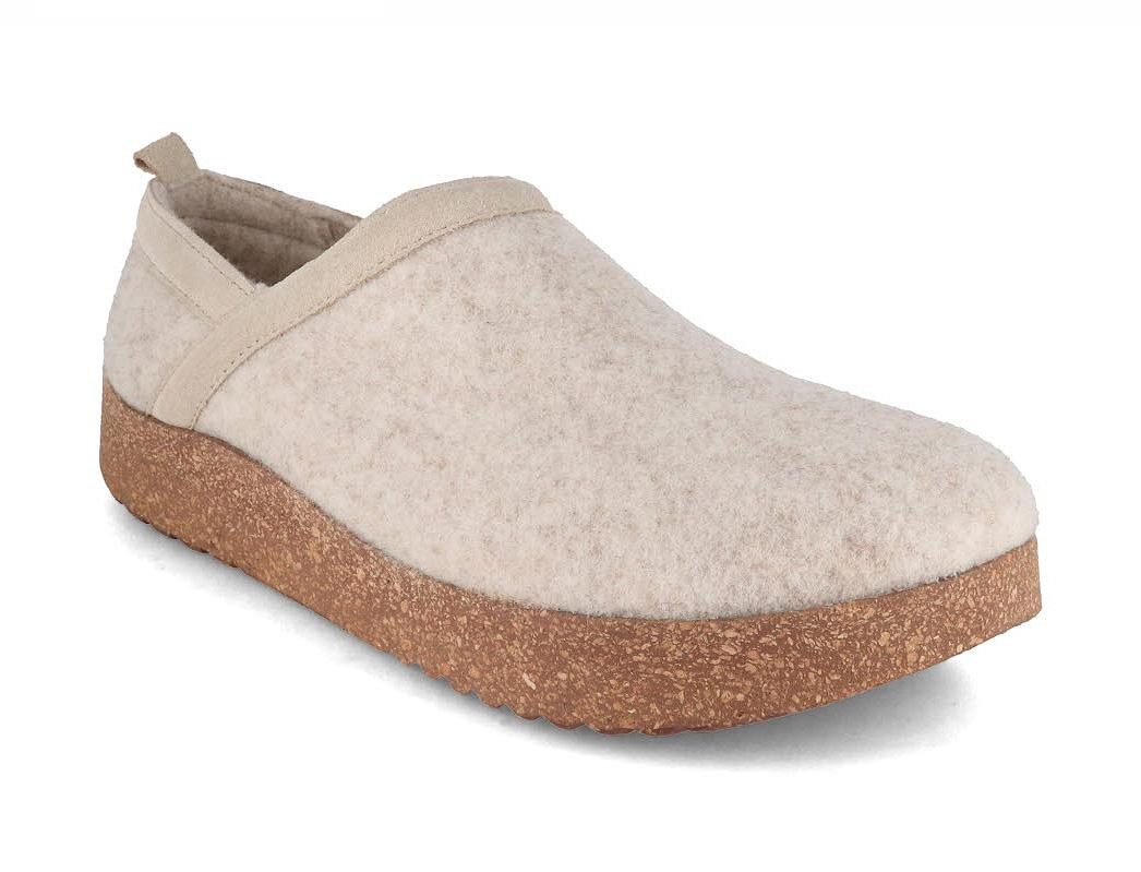 Wollclogs Pantoffeln für niedrigen Spann Hausschuh