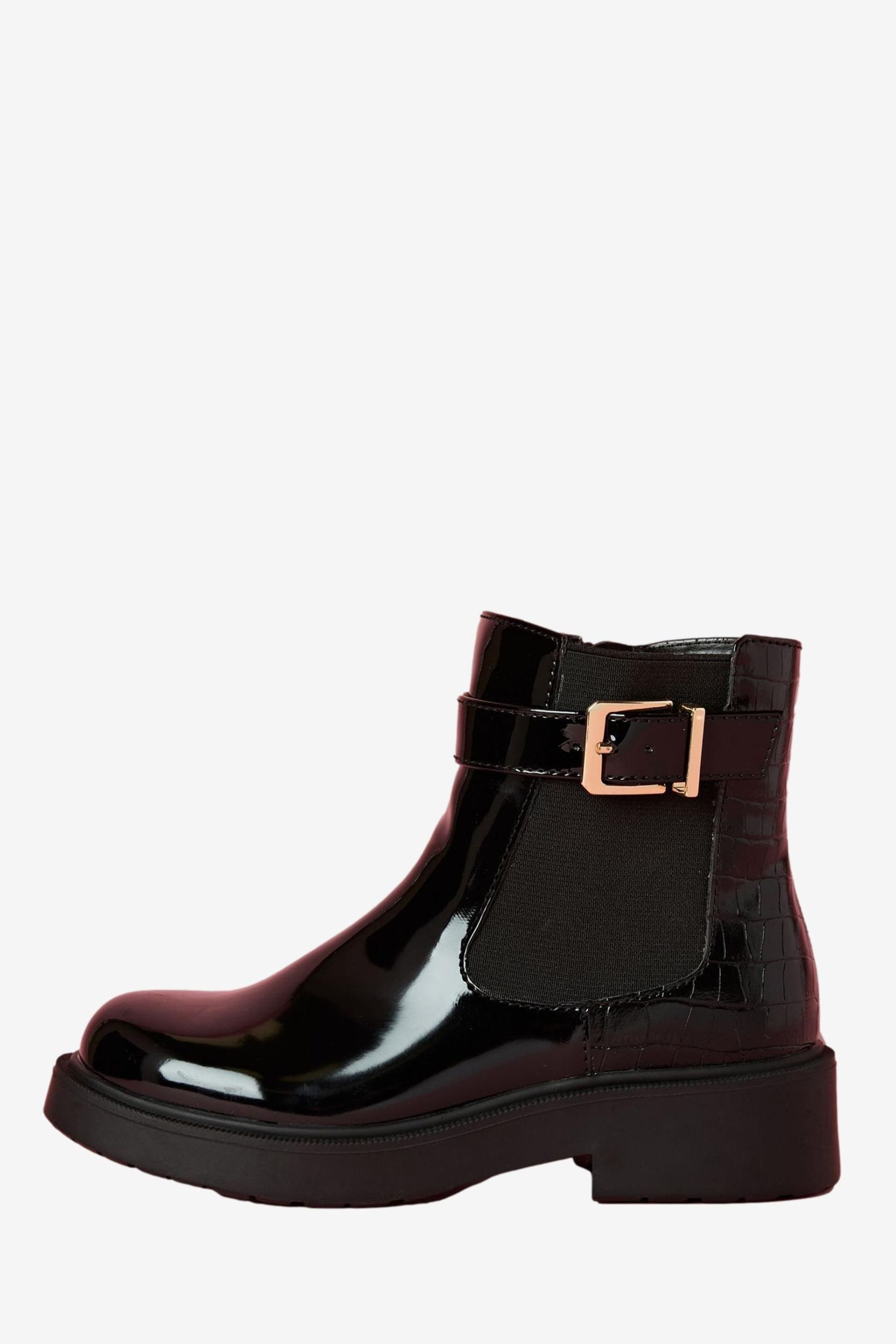 LIPSY Lipsy Chelsea-Stiefeletten in Kroko-Optik Chelseaboots (1-tlg)