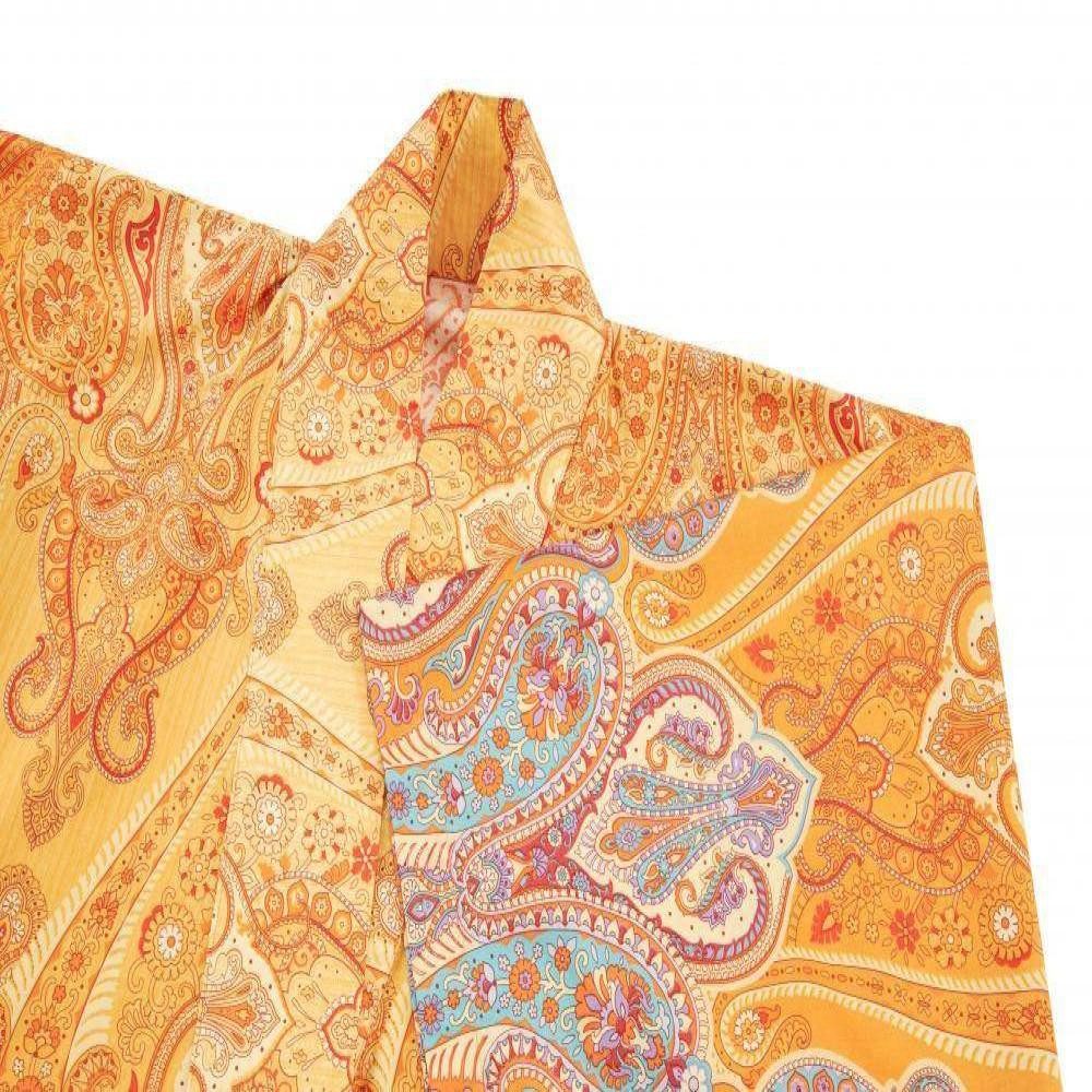 Bassetti Kimono Kimono Ragusa Y1 in S/M, 130, Mako Satin, im Geschenkkarton, mit Bindegürtel
