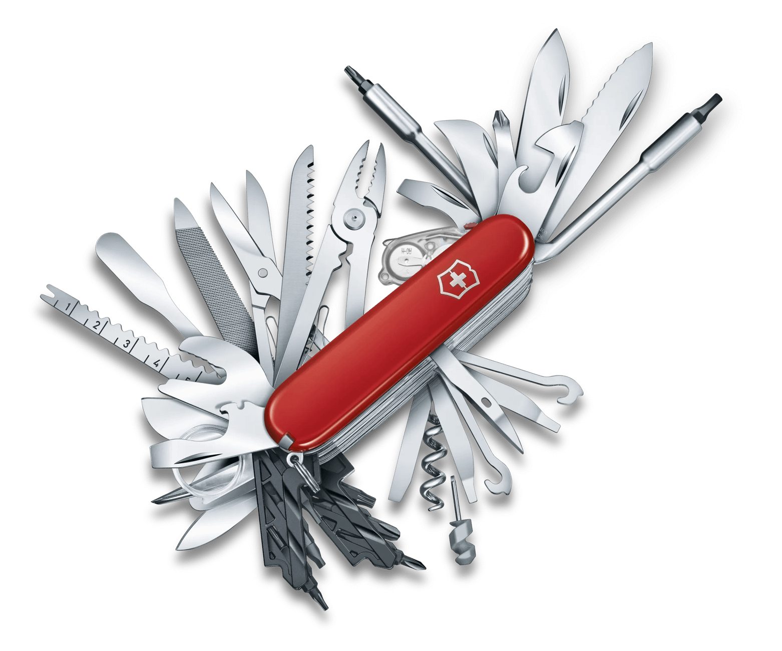 Victorinox Universalmesser Victorinox Swiss Champ XXL - die Mutter aller Messer