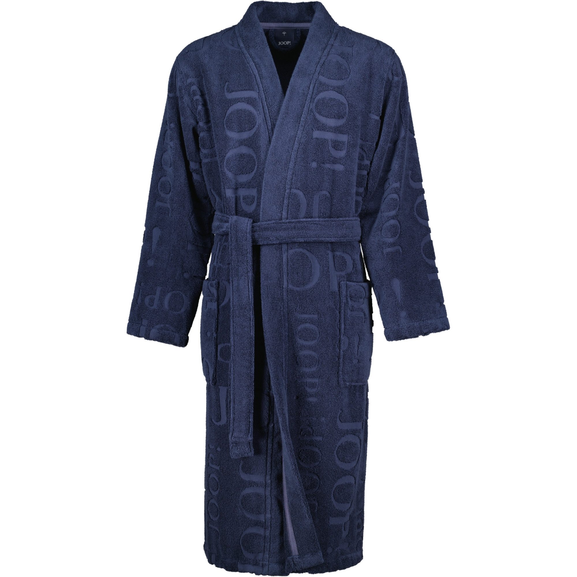 JOOP! Herrenbademantel Kimono 1664 Kimono Velours, Kimono, 100% Baumwolle