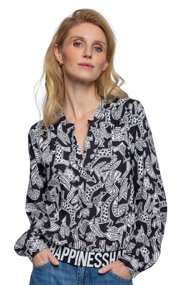 Emily Van Den Bergh Schlupfbluse Damenbluse 9143-500