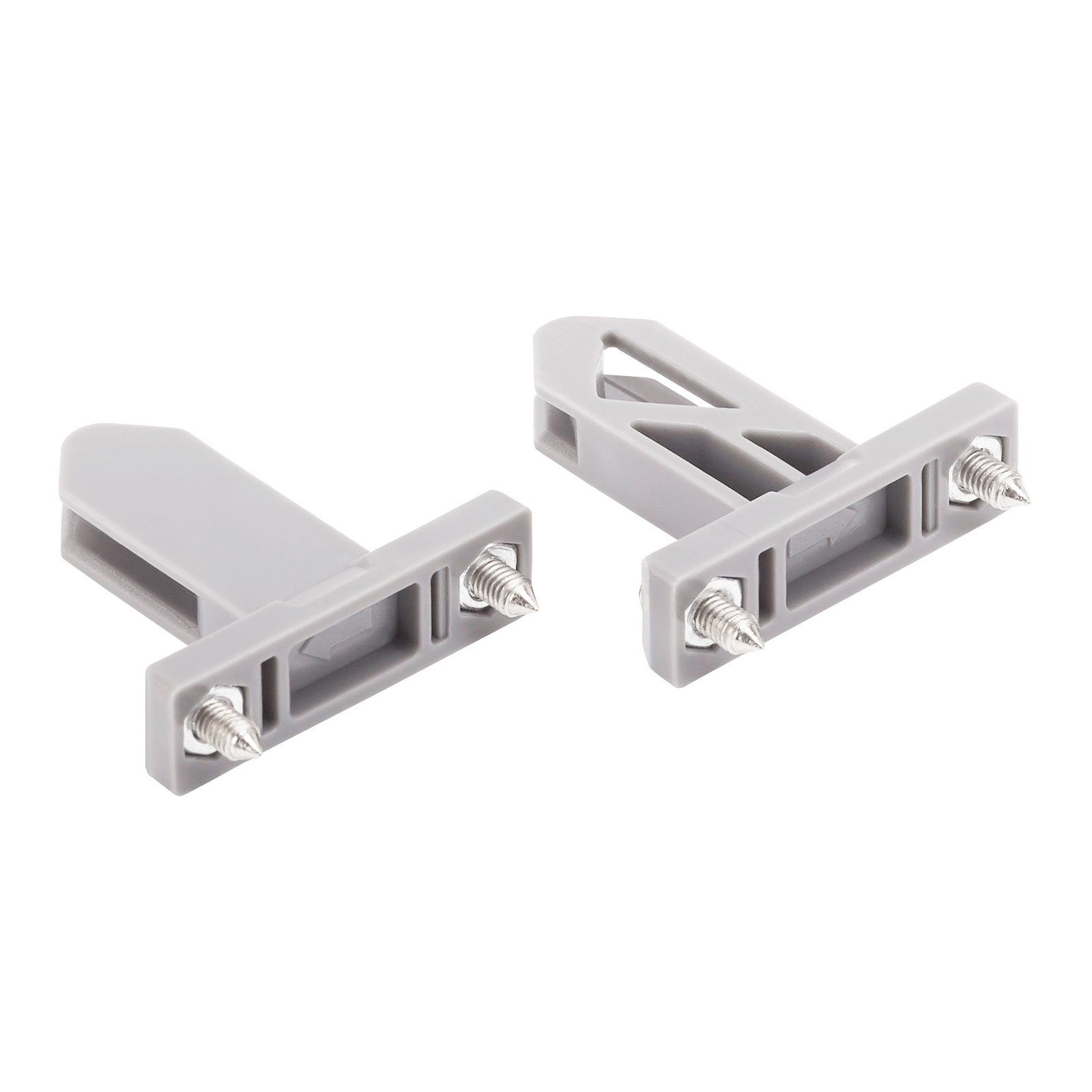 SO-TECH® Schubkasten Schubladensystem JUNKER SLIM weiß Höhe 84 mm 40 kg belastbar (2 St), Bohrlehre für JUNKER-SLIM H: 84 mm