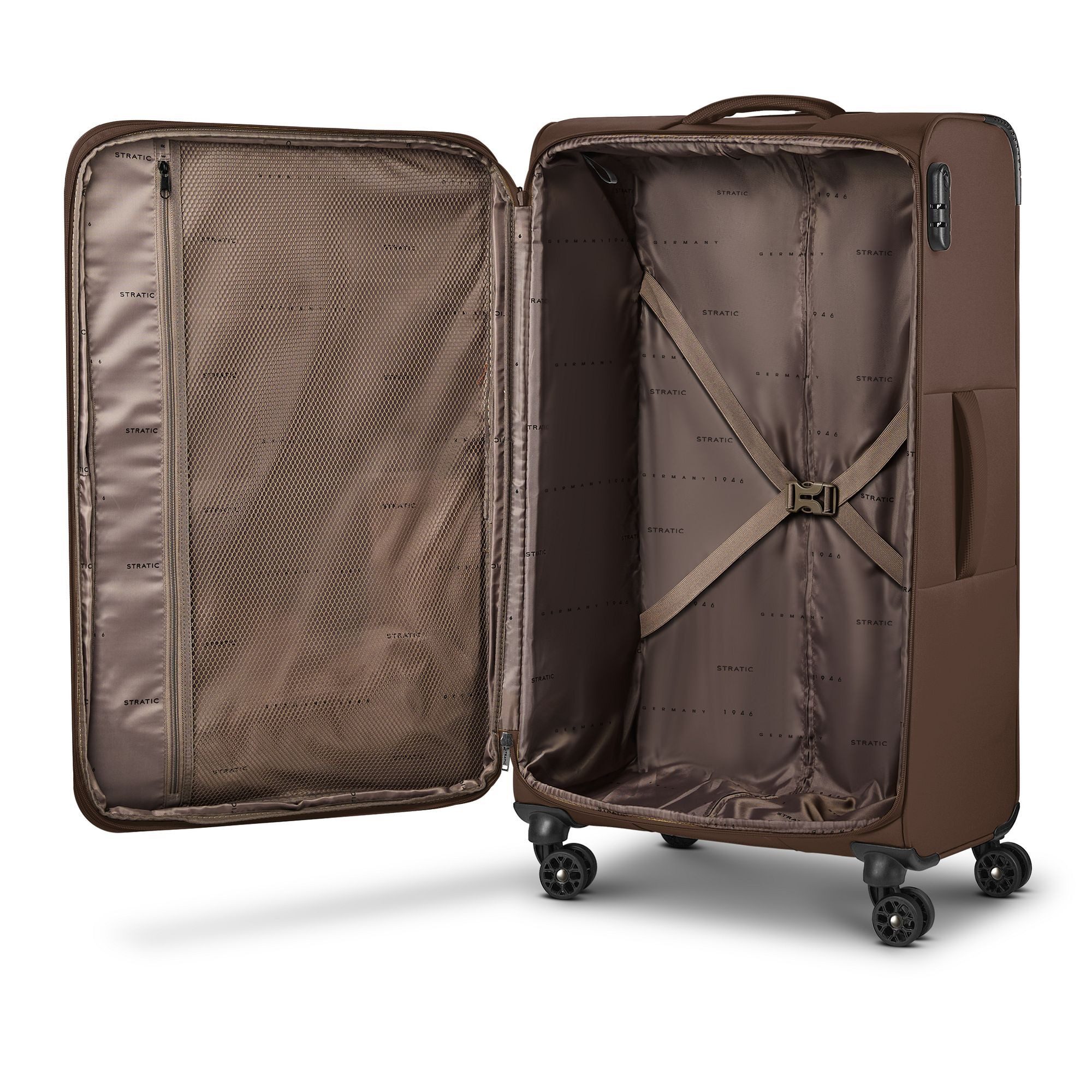 Stratic Weichgepäck-Trolley taska, 4 Rollen, Polyester