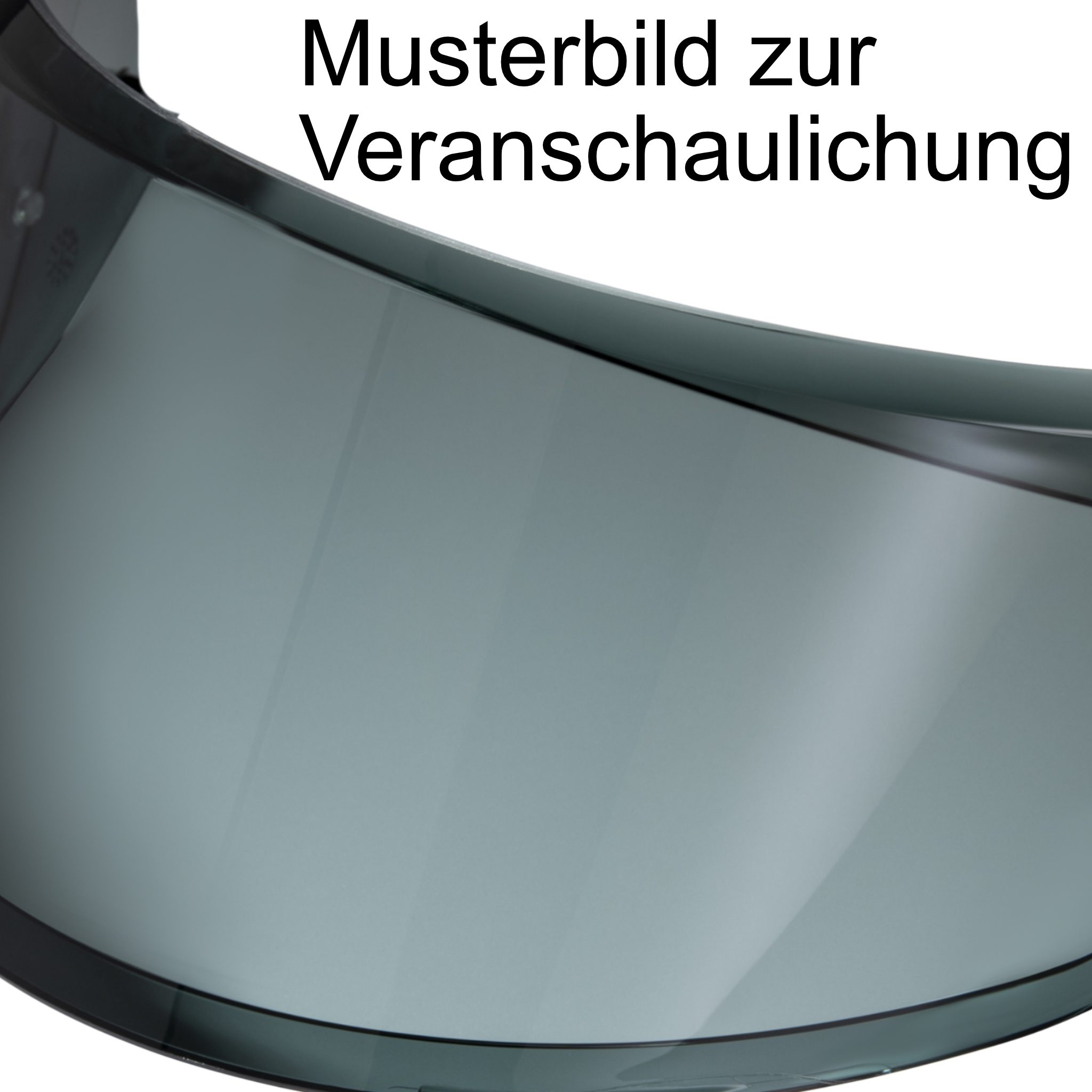 gms Motorradhelm-Visier, GMS Motorrad Visier für Gelero