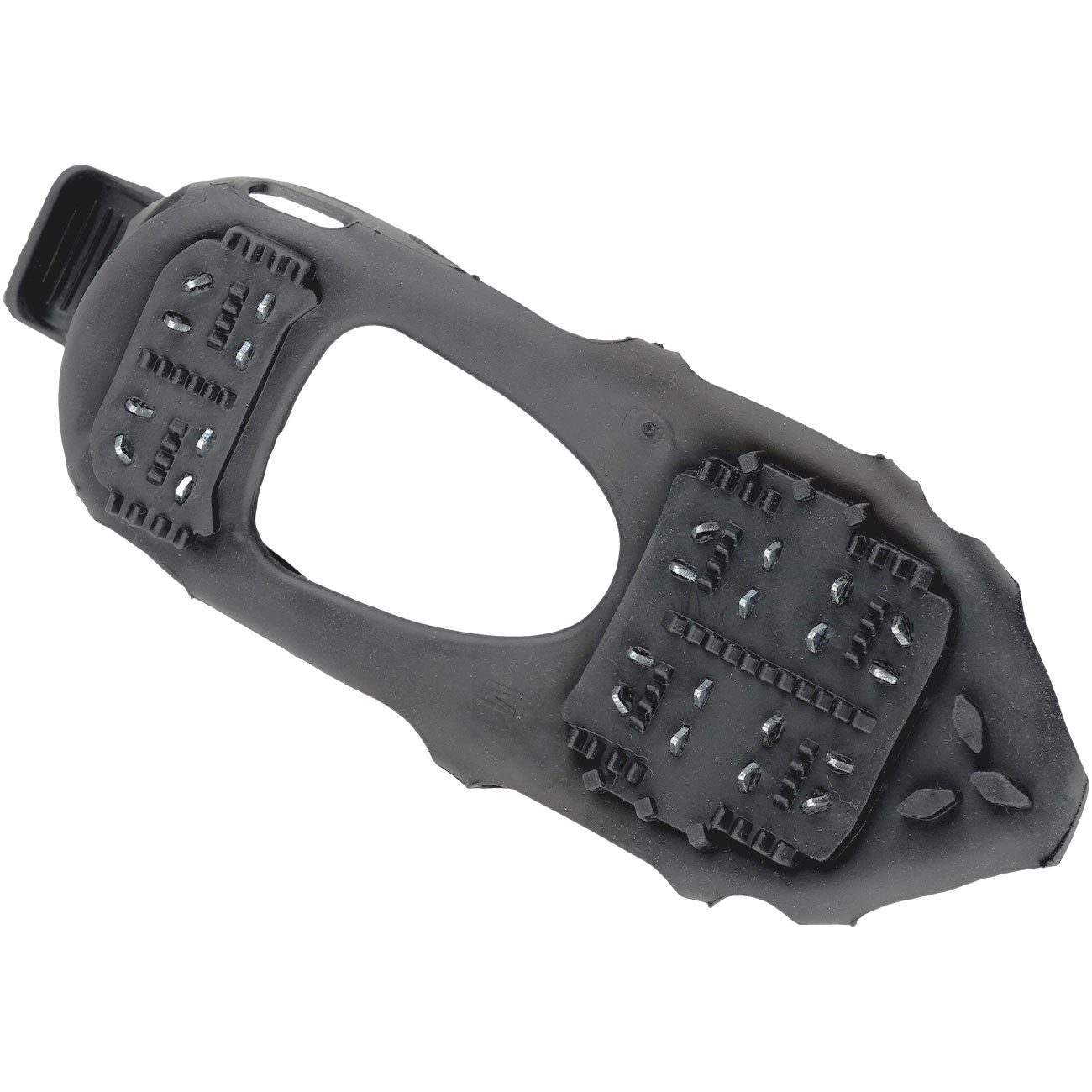 shop'n smile ideoon Spikes Schuh-Spikes Gr. 44-47 Premium Grödel für sicheren Halt auf Eis Schnee, Schuh-Spikes Gr. 44-47: 24 Metallkrallen für maximalen Halt auf Eis