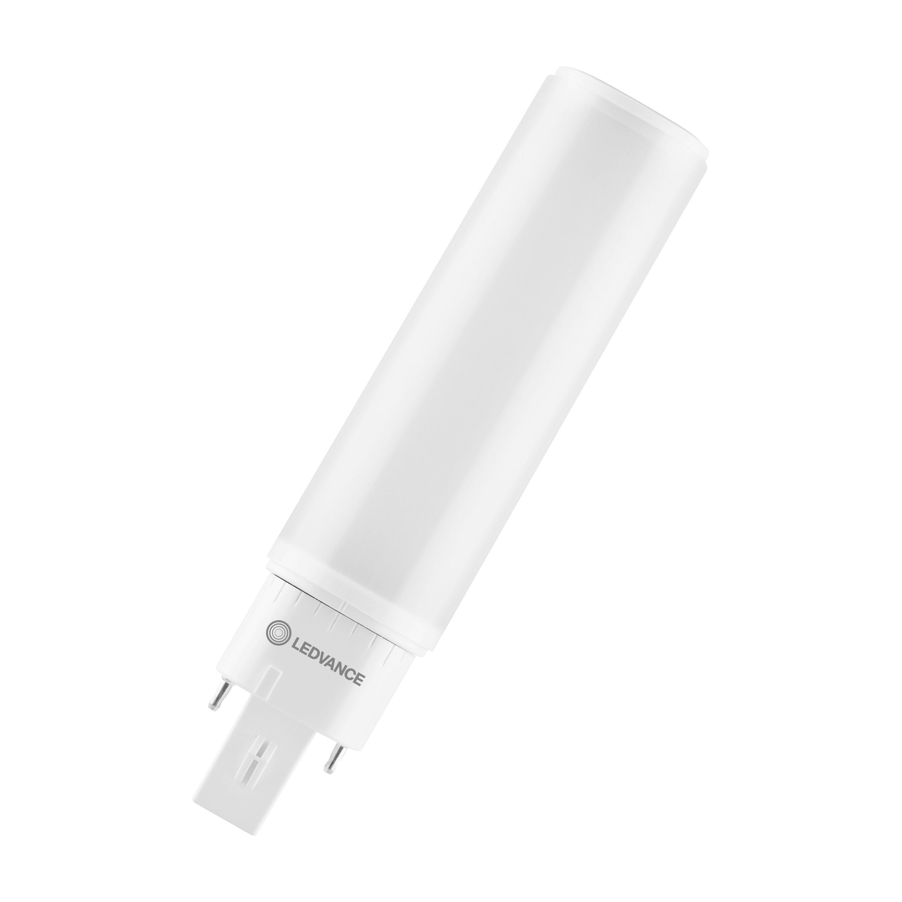Ledvance LED-Leuchtmittel DULUX LED D/E HF & AC MAINS V, G24Q-1, G24Q-2, G24Q-3, je nach Variante, 1 St., Kalt weiß, LED-Ersatz für herkömmliche Kompaktleuchtstofflampen