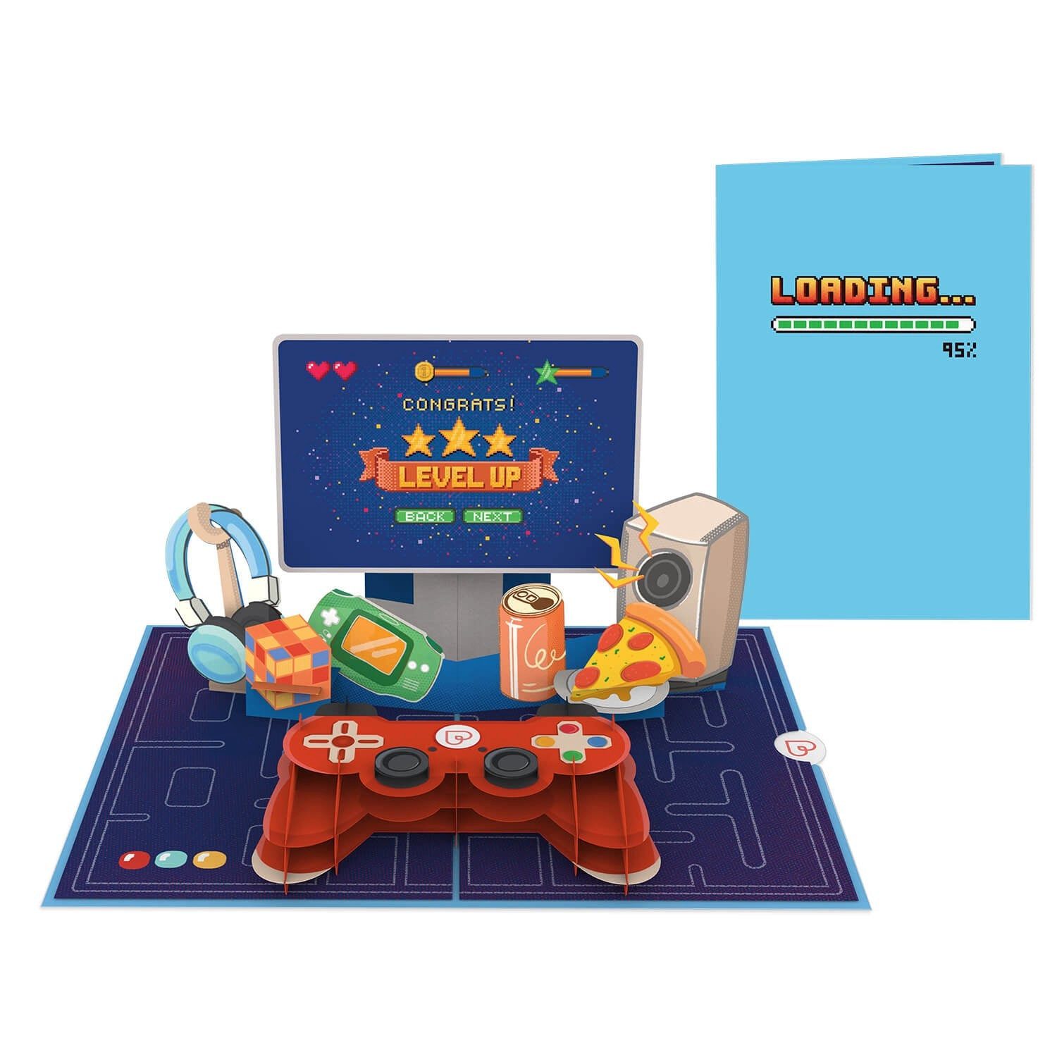 papercrush Geburtstagskarte Gaming Controller Pop-Up Karte