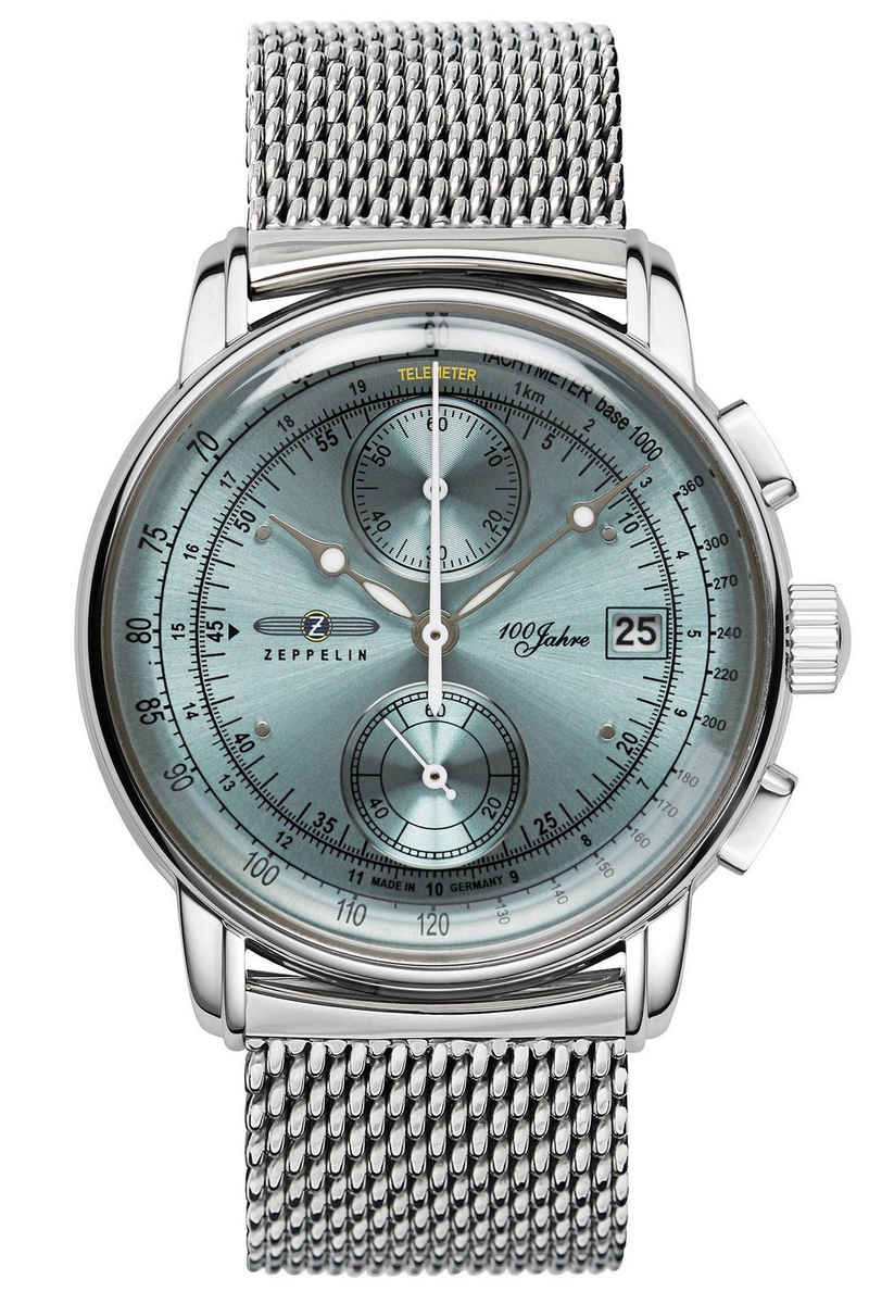 ZEPPELIN Quarzuhr Chronograph 100 Jahre Zeppelin Ed. 1