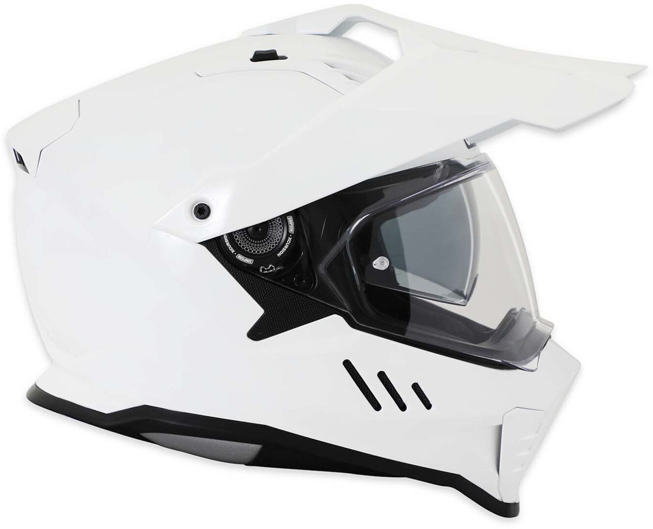Simpson Motorradhelm Xcursion Solid Motocross Helm, integriertes Sonnenvisier