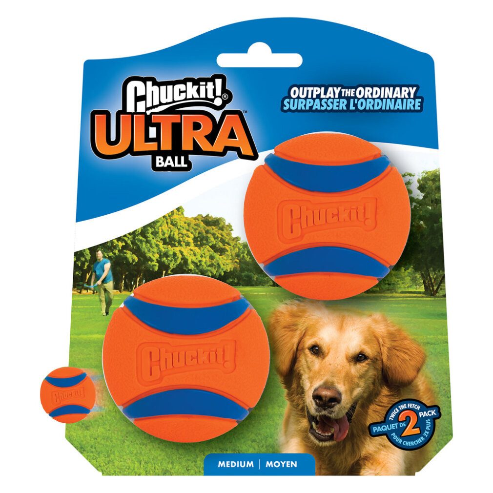 Chuckit Tierball Ultra Ball M 6 cm 2 Pack