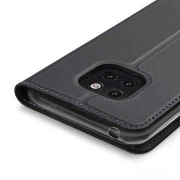 CoolGadget Handyhülle Magnet Case Handy Tasche für Huawei Mate 20 Pro 6,4 Zoll, Hülle Klapphülle Ultra Slim Flip Cover für Mate 20 Pro Schutzhülle