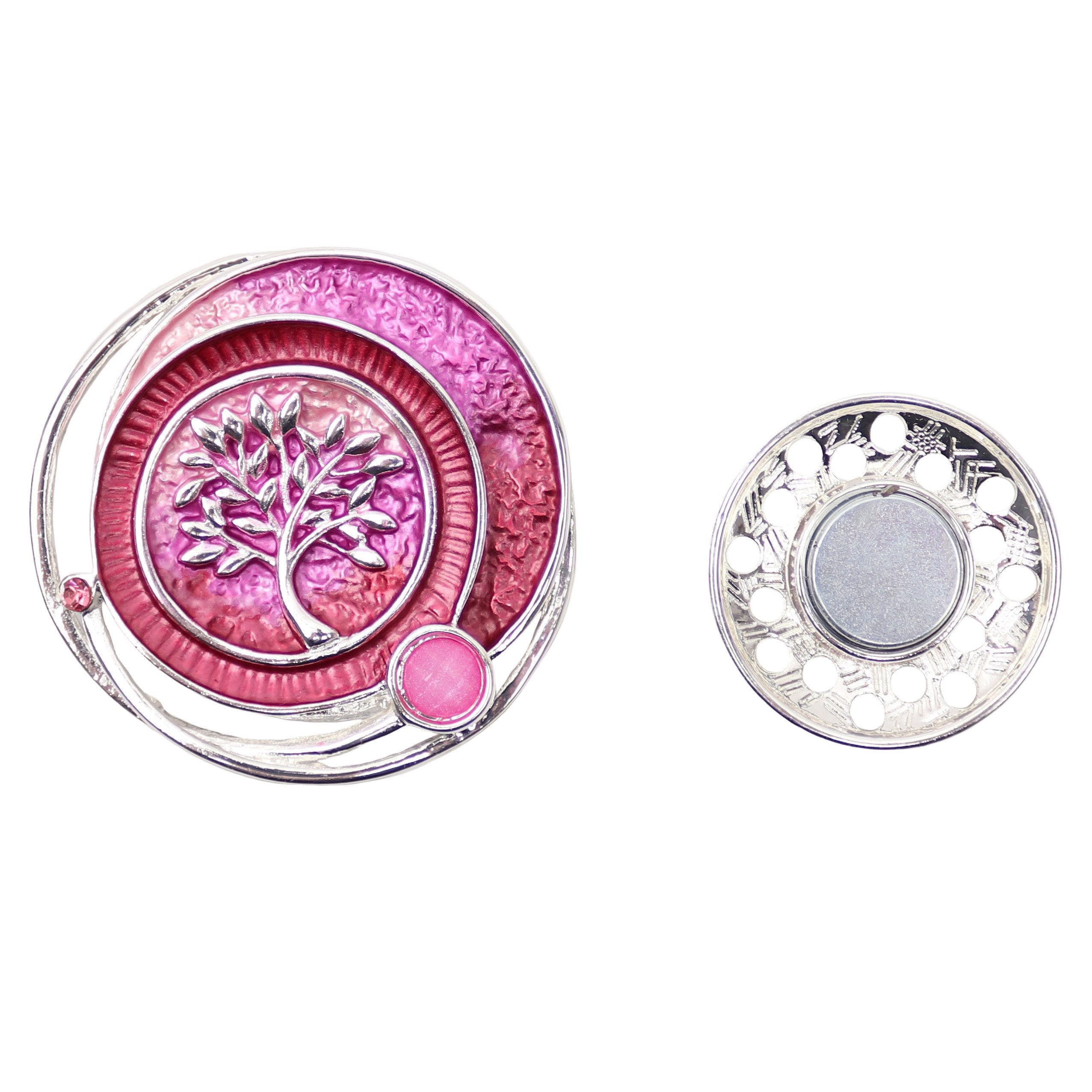 MIRROSI Brosche Magnetbrosche für Damen elegant, wunderschönes Design