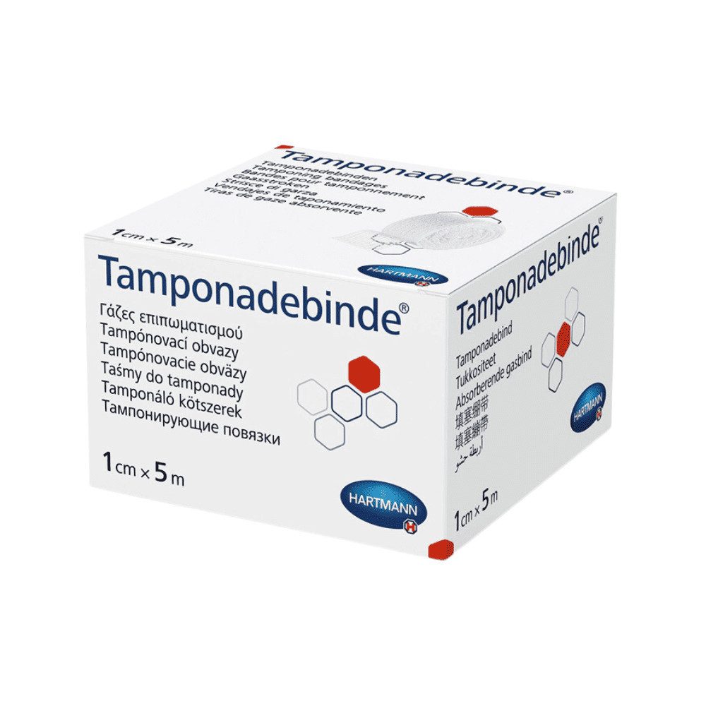 Wundpflaster 36x Hartmann Tamponadebinden aus Baumwolle, verschiedene Größen - 1 cm