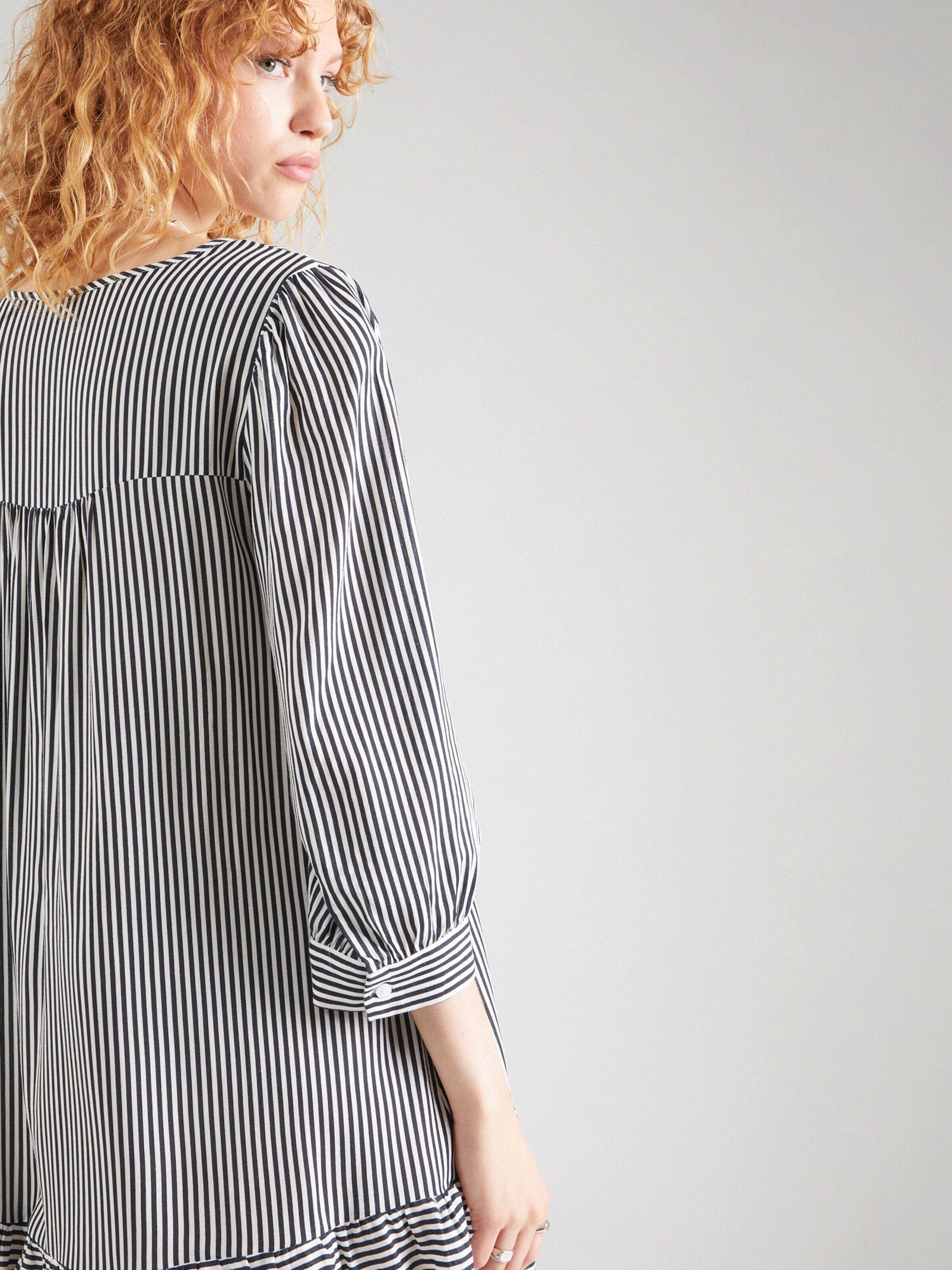 Vero Moda Midikleid VMBumpy (1-tlg) Drapiert/gerafft