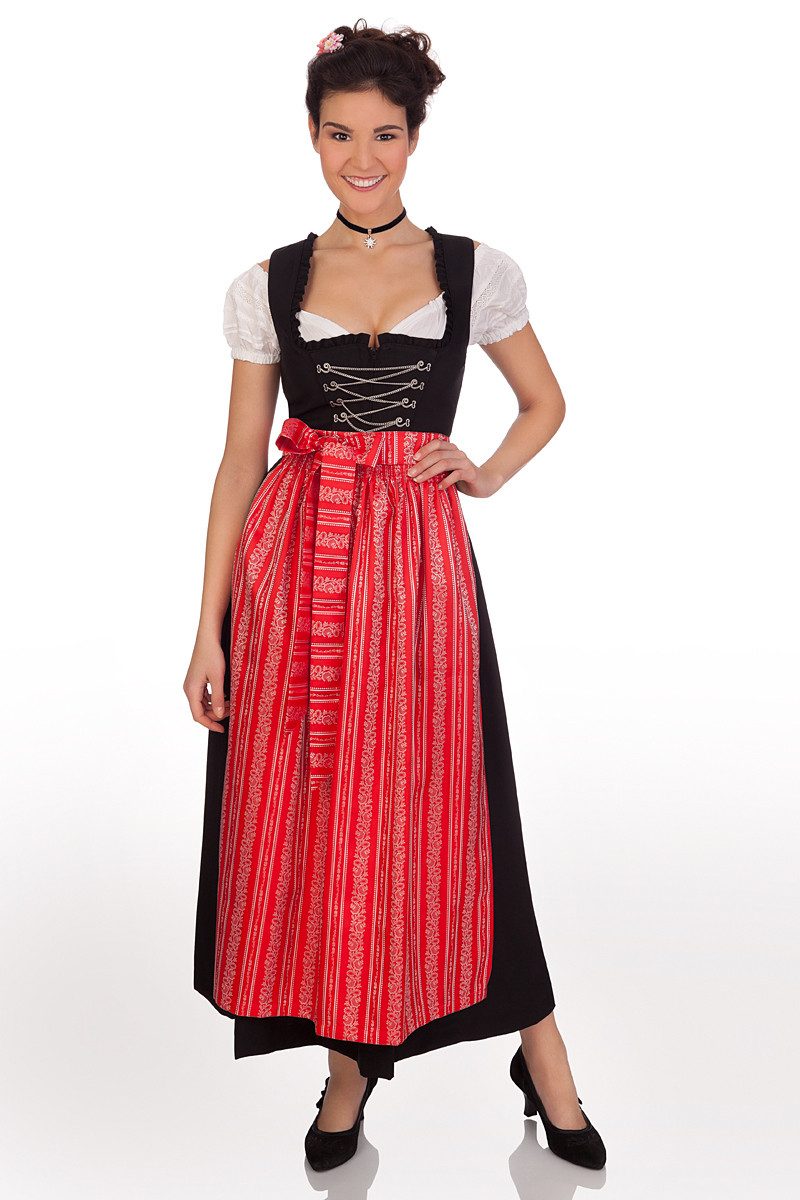 M.Stützle GmbH Dirndlschürze Dirndlschürze - SC260 - rot, apfelgrün