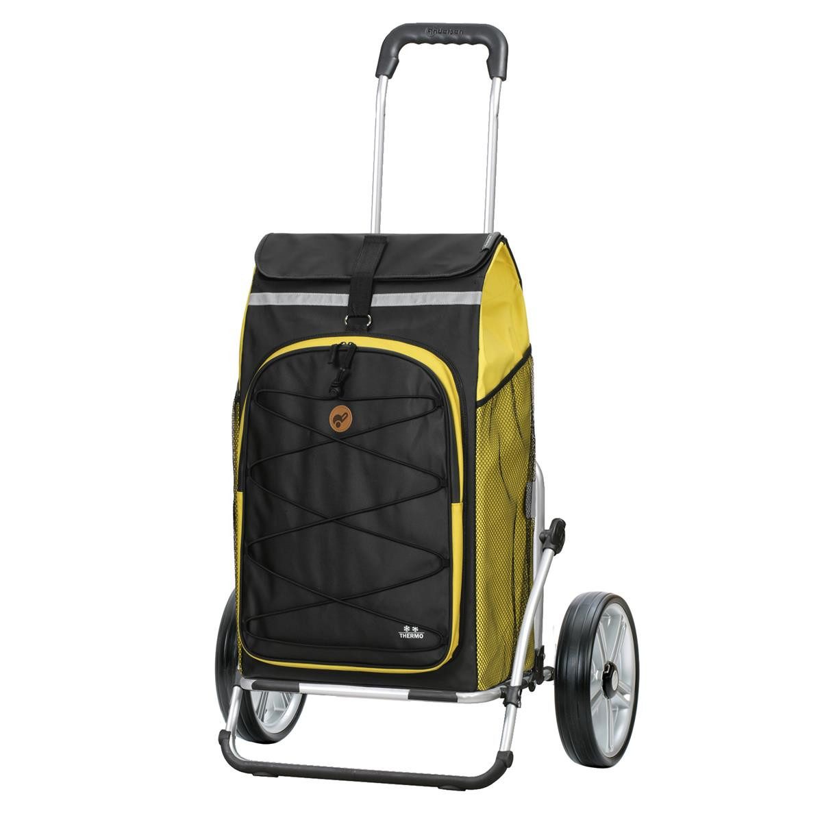 Andersen Einkaufstrolley Andersen Royal Shopper XXL Fado 2.0 gelb, 74 l