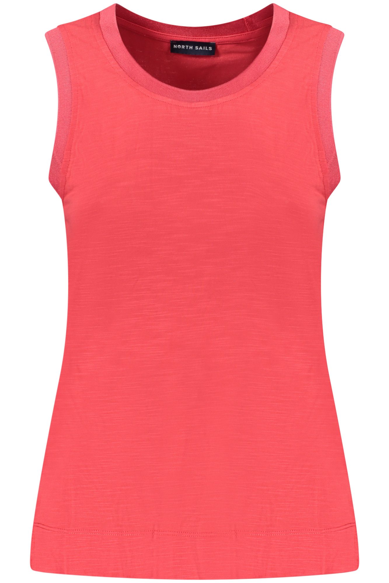North Sails T-Shirt Damentop Rot - Breite Träger & Rundhalsausschnitt