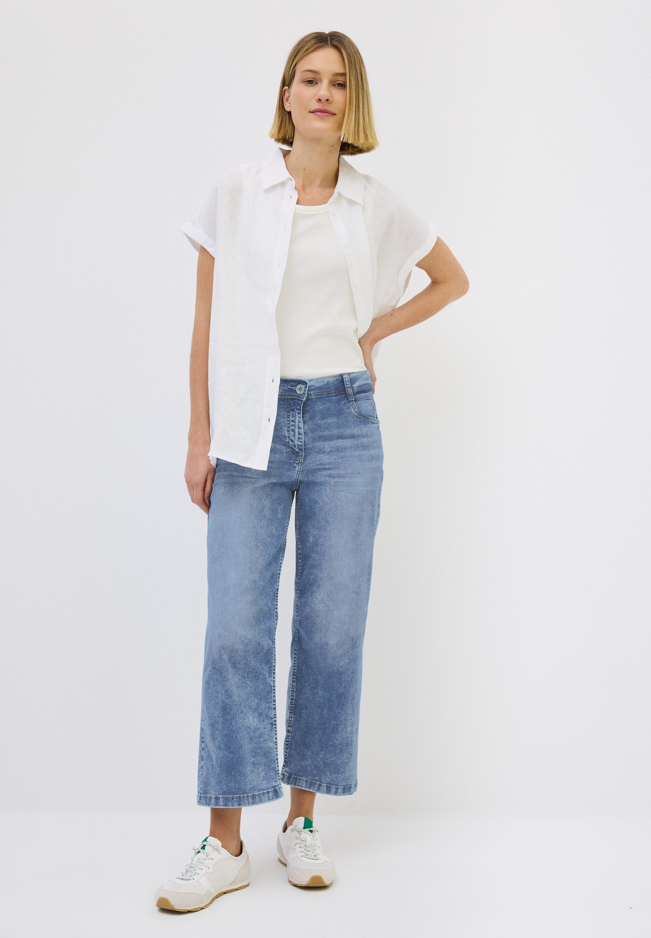 CECIL Loose-fit-Jeans High Waist