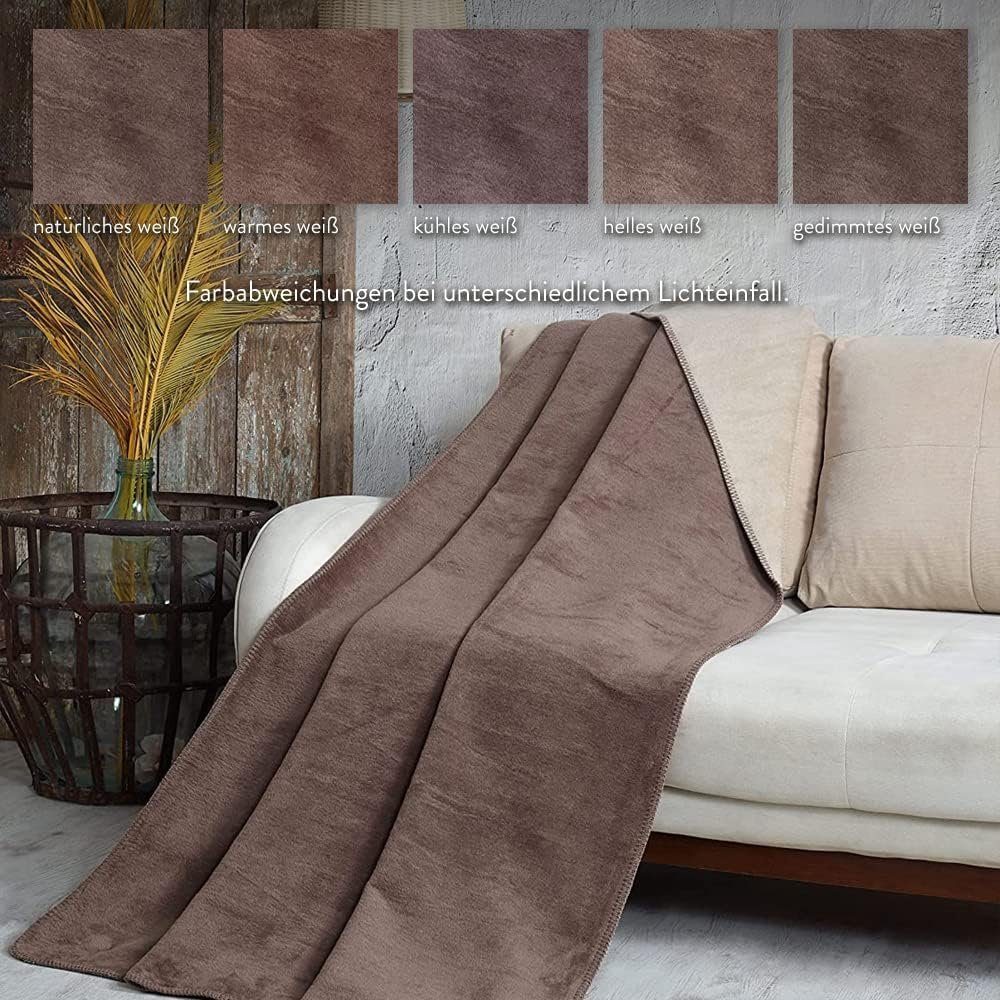 Wohndecke Kuscheldecke Baumwolldecke Wohndecke Cozy Cotton günstig online kaufen