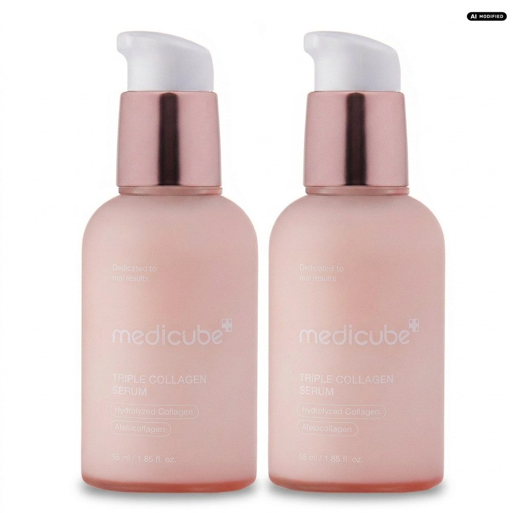 Medicube Gesichtsserum Medicube Triple Collagen Serum 2er Set, 1-tlg., Vorteilspack mit zwei Gesichtsseren