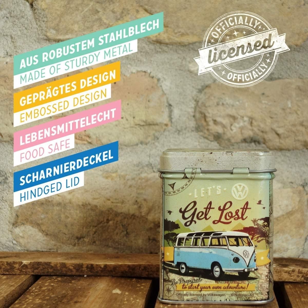 Nostalgic-Art Teedose Teedose - Volkswagen - VW Bulli - Let's Get Lost – Bild 4 von 4