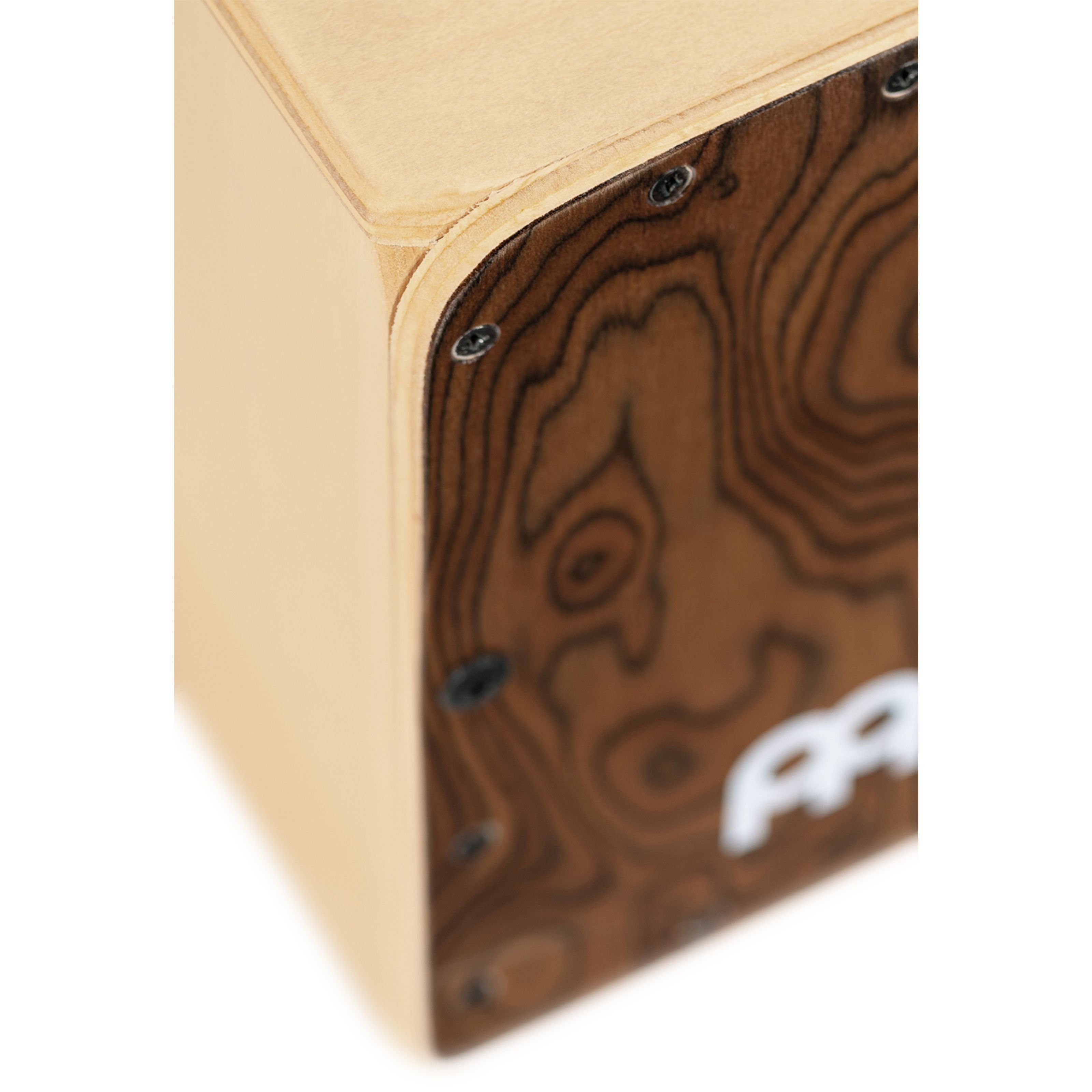 Meinl Percussion Cajon, Percussion, Cajons, MC1BW Mini Cajon Burl Wood - Cajon