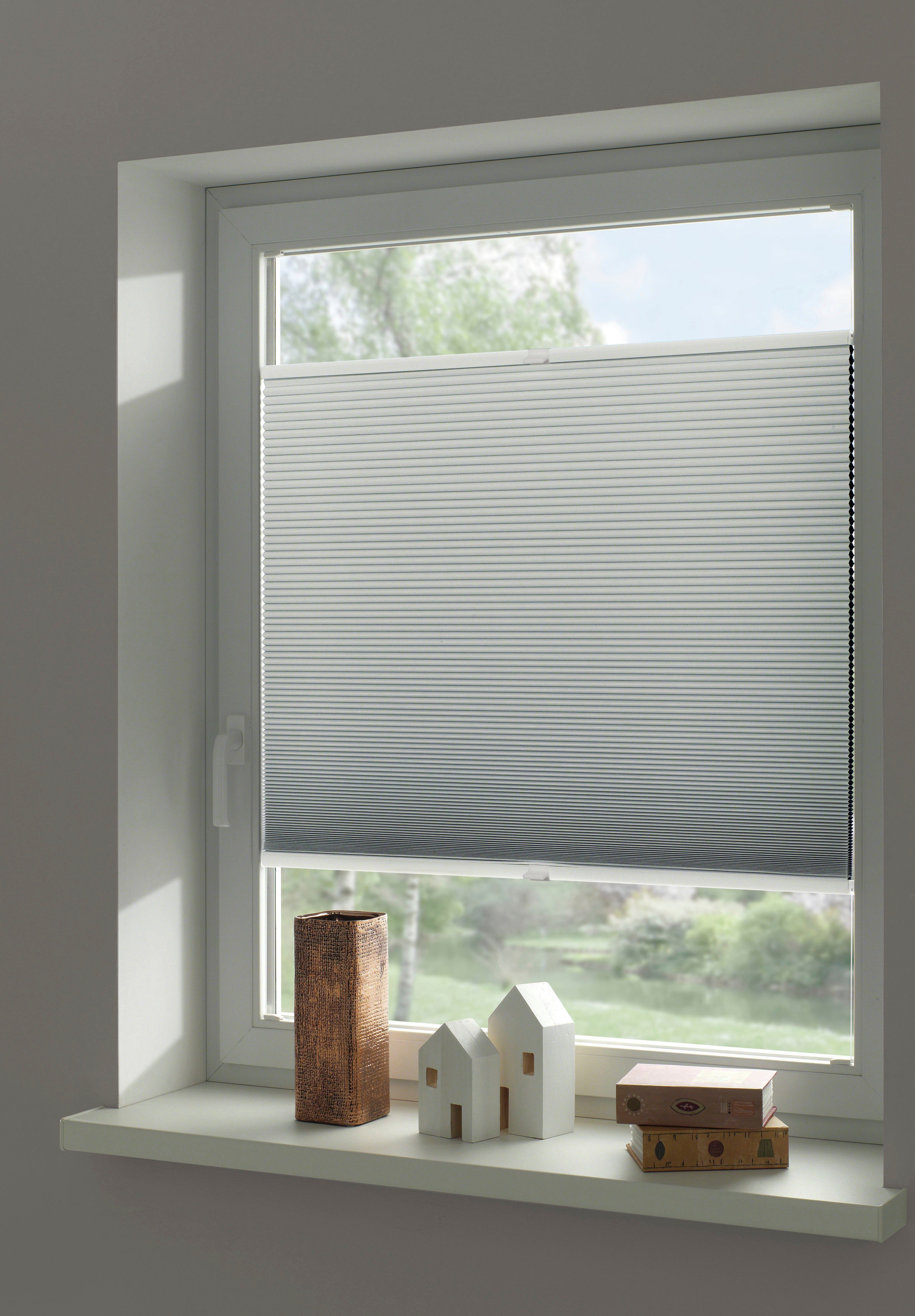 SCHÖNER WOHNEN-Kollektion Wabenplissee Thermo Sina, verdunkelnd, mit Bohren, verspannt, verschraubt, verschraubt, energiesparend, Thermo Rückseite, schallabsorbierend