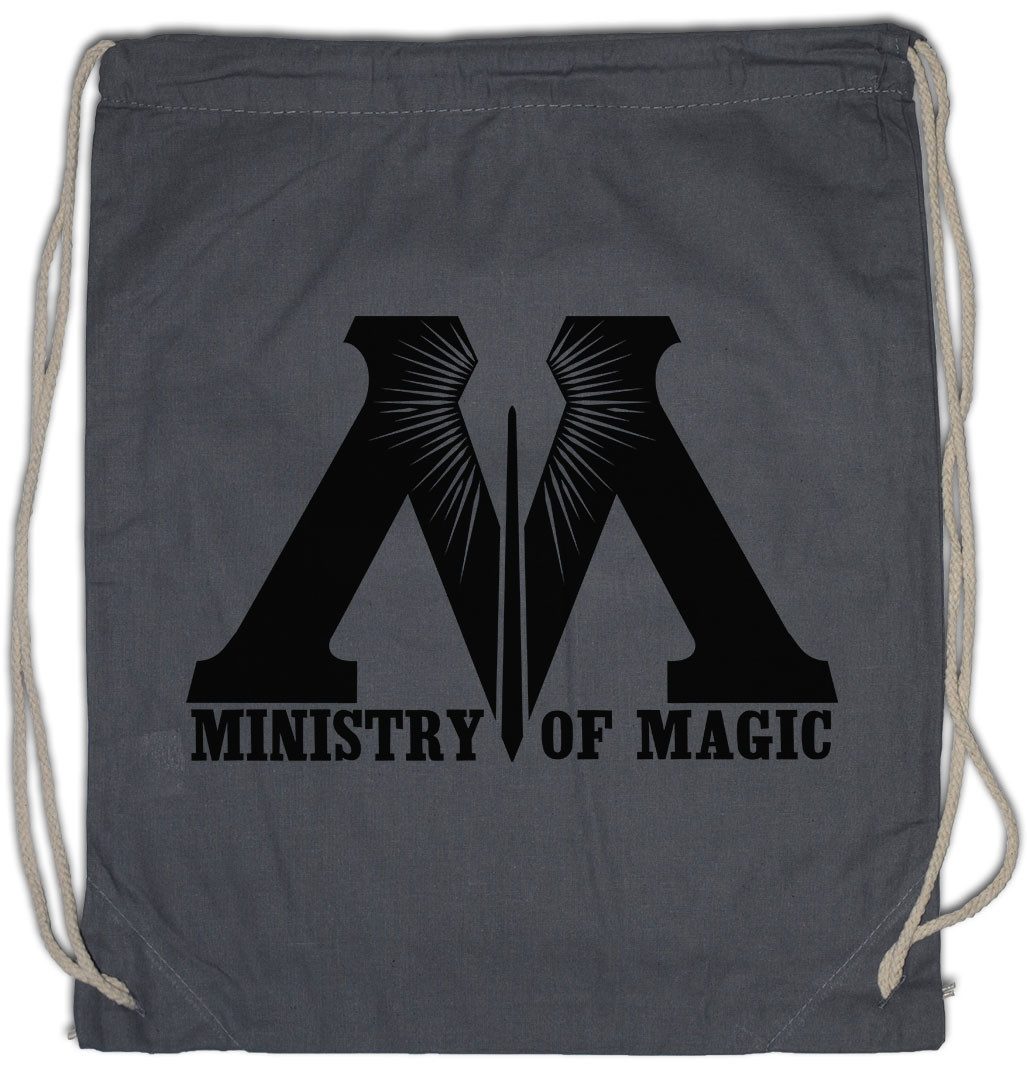 Urban Backwoods Turnbeutel Ministry of Magic A2 Turnbeutel Kult Harry Lord Fan Nerd Geek Potter (1-tlg), Voldemort Movie Magic Voldemort