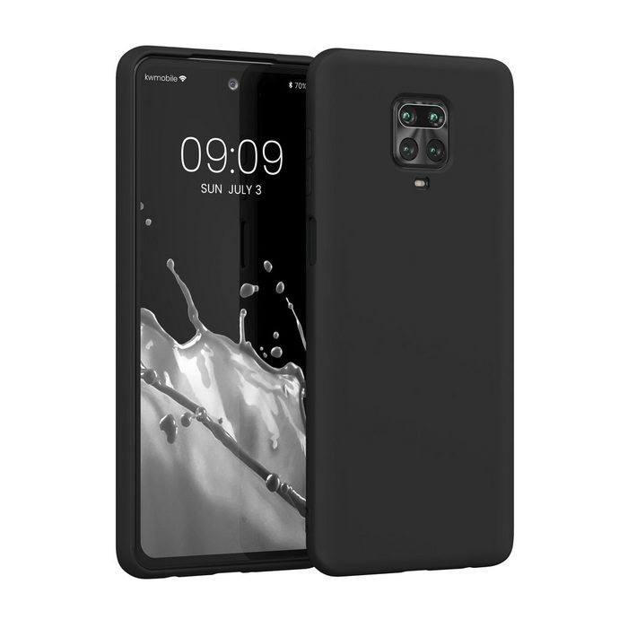 kwmobile Handyhülle Slim Case für Xiaomi Redmi Note 9S / 9 Pro / 9 Pro Max Hülle Silikon Handy - Handyhülle gummiert