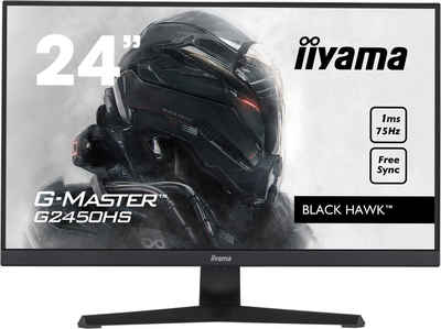 Iiyama G2450HS-B1 LED-Monitor (60,5 cm/24 ", 1920 x 1080 px, Full HD, 1 ms Reaktionszeit, 75 Hz, VA LED)