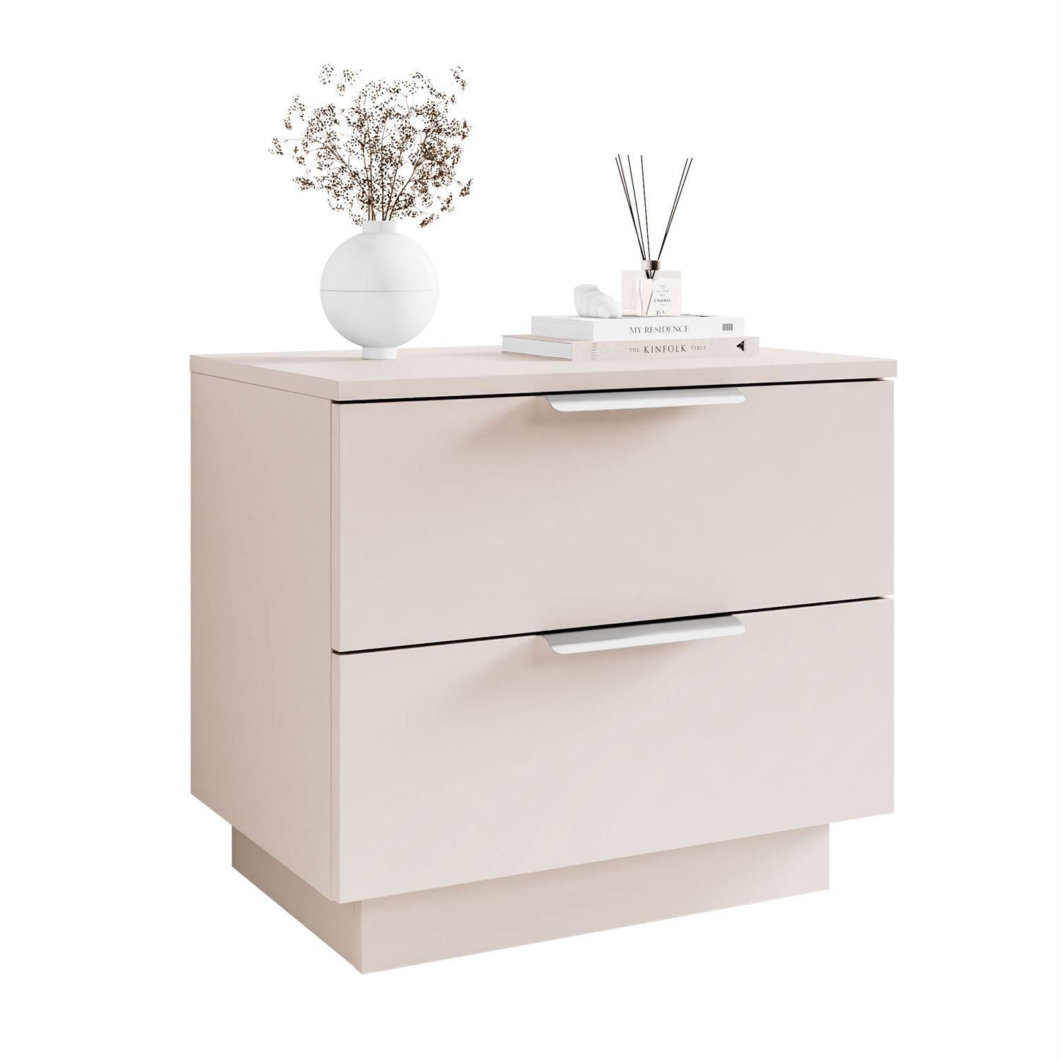 Lookway Nachttisch LINA 2S Kaschmir mit günstig online kaufen