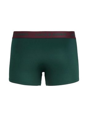 Jack & Jones Boxershorts 3er Pack JACCRESS MICROFIBER TRUNKS Boxershorts (3-St) 3762 in Rot-Dunkelblau