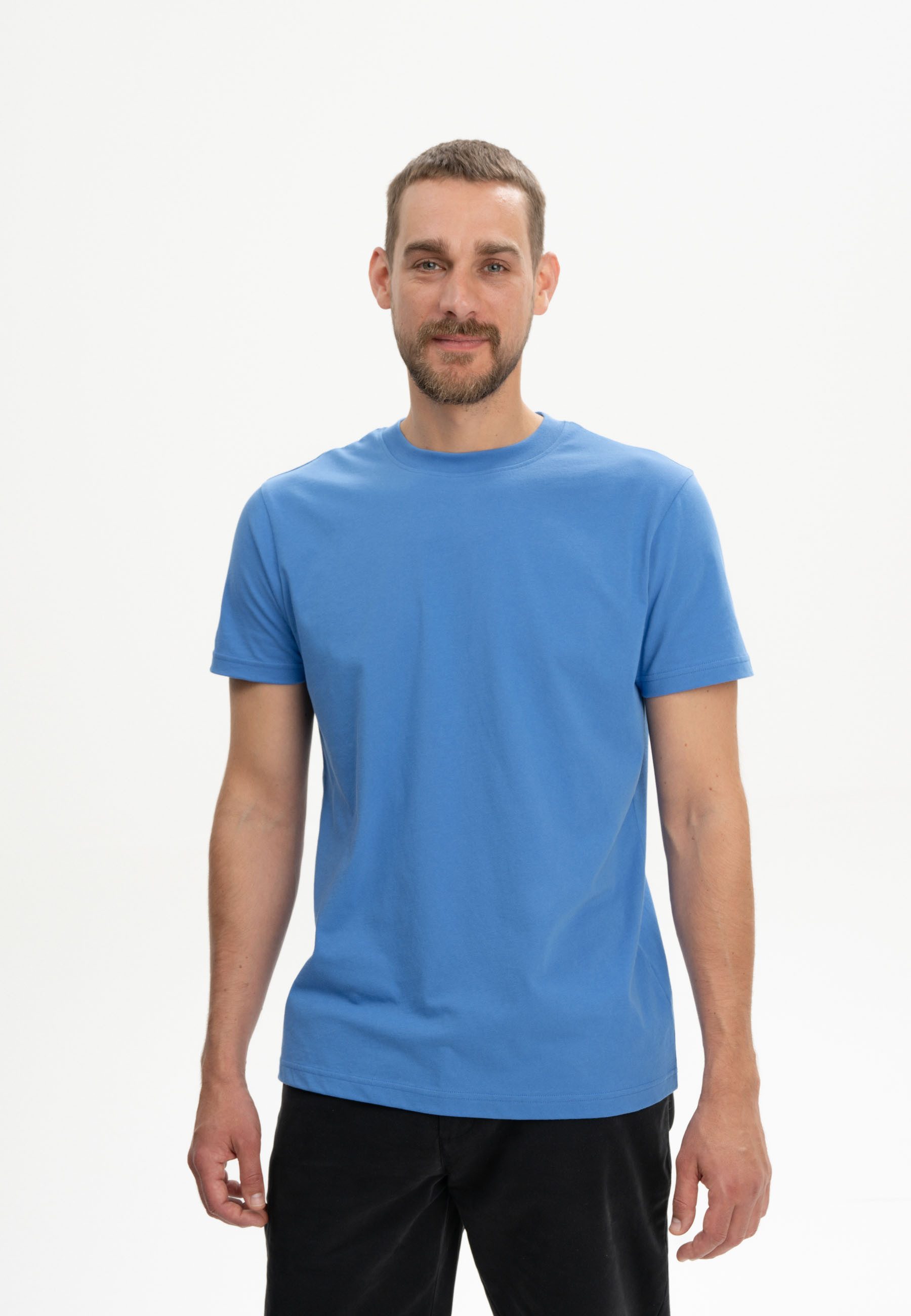 MELA Kurzarmshirt T-Shirt AVAN Fein gerippter günstig online kaufen