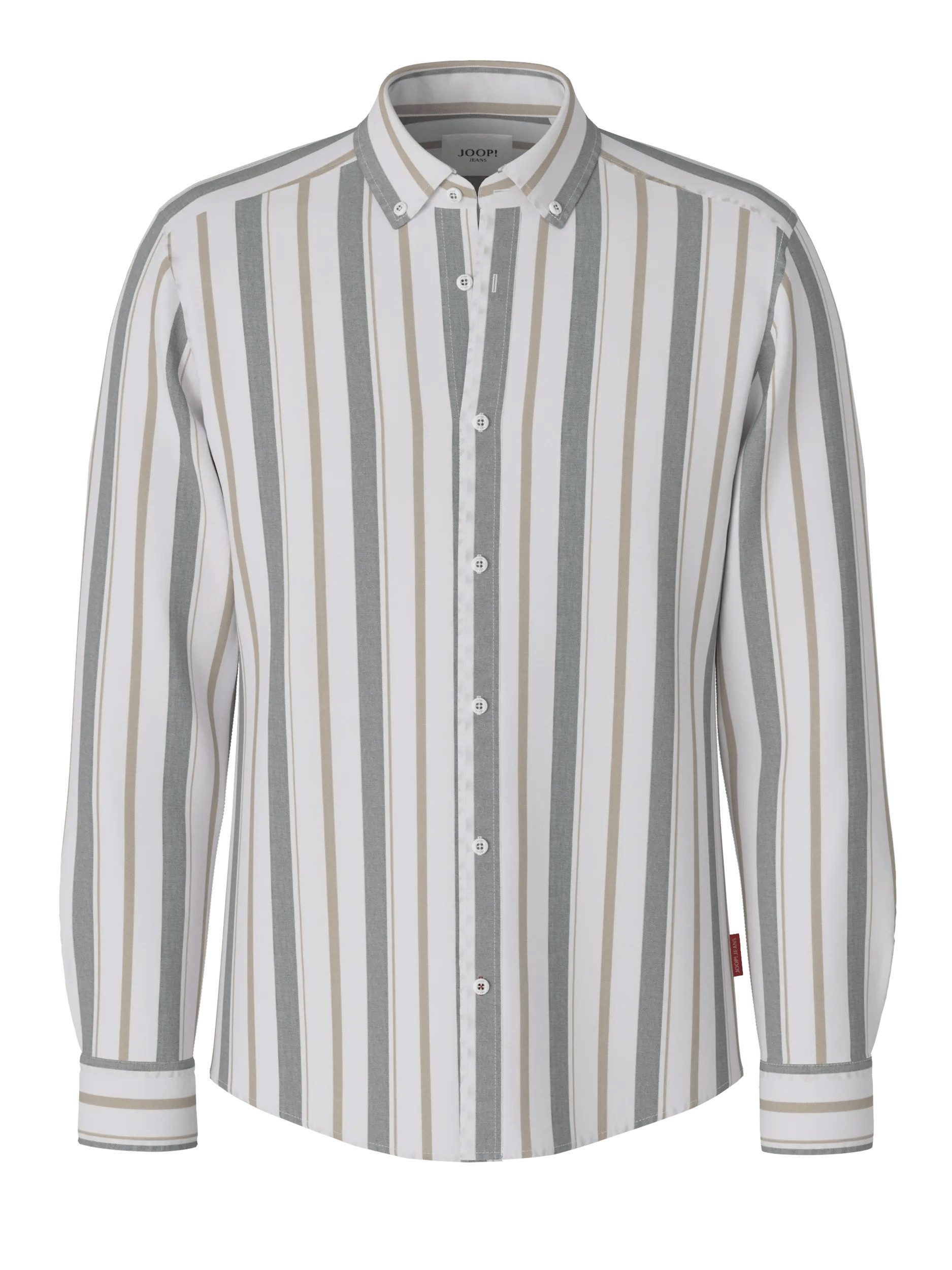 Joop Jeans Langarmhemd Heli mit Streifen