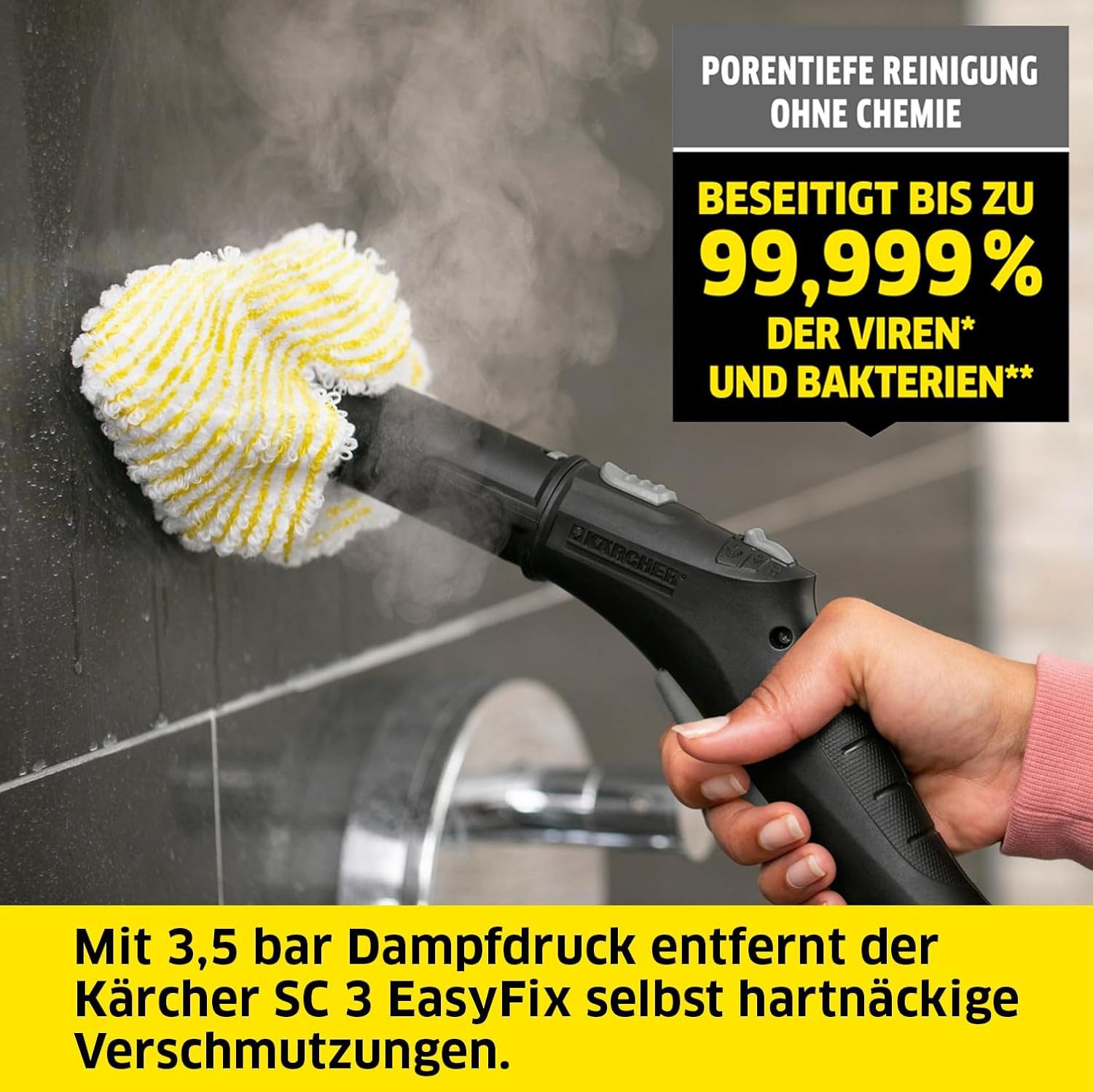 KÄRCHER Dampfreiniger SC 3 EasyFix (1.513-650.0)