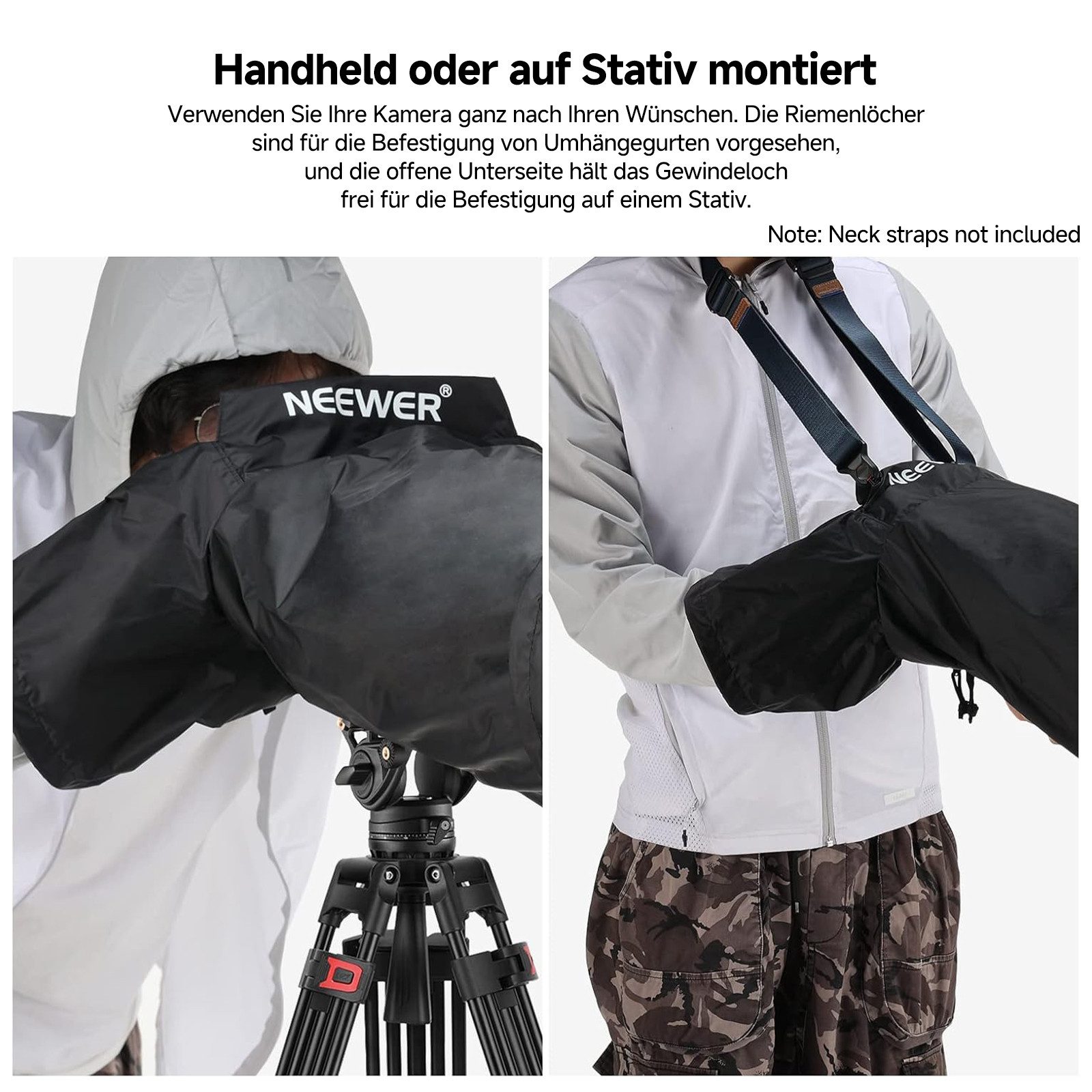 Neewer Kamera-Rainsleeve PB004 Kamera-Regenhülle universell mit Sichtfenster