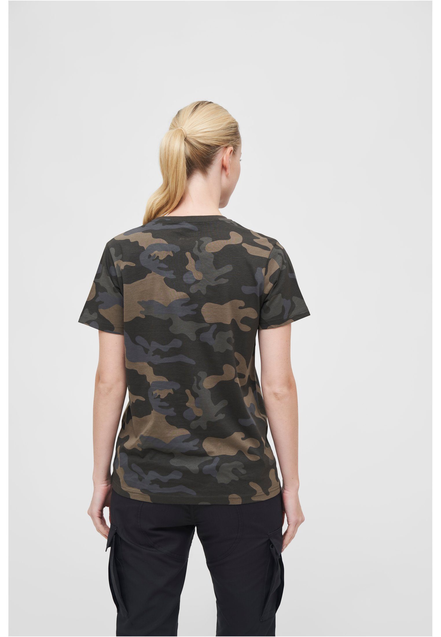 (1-tlg) Kurzarmshirt darkcamouflage Brandit Damen T-Shirt Ladies