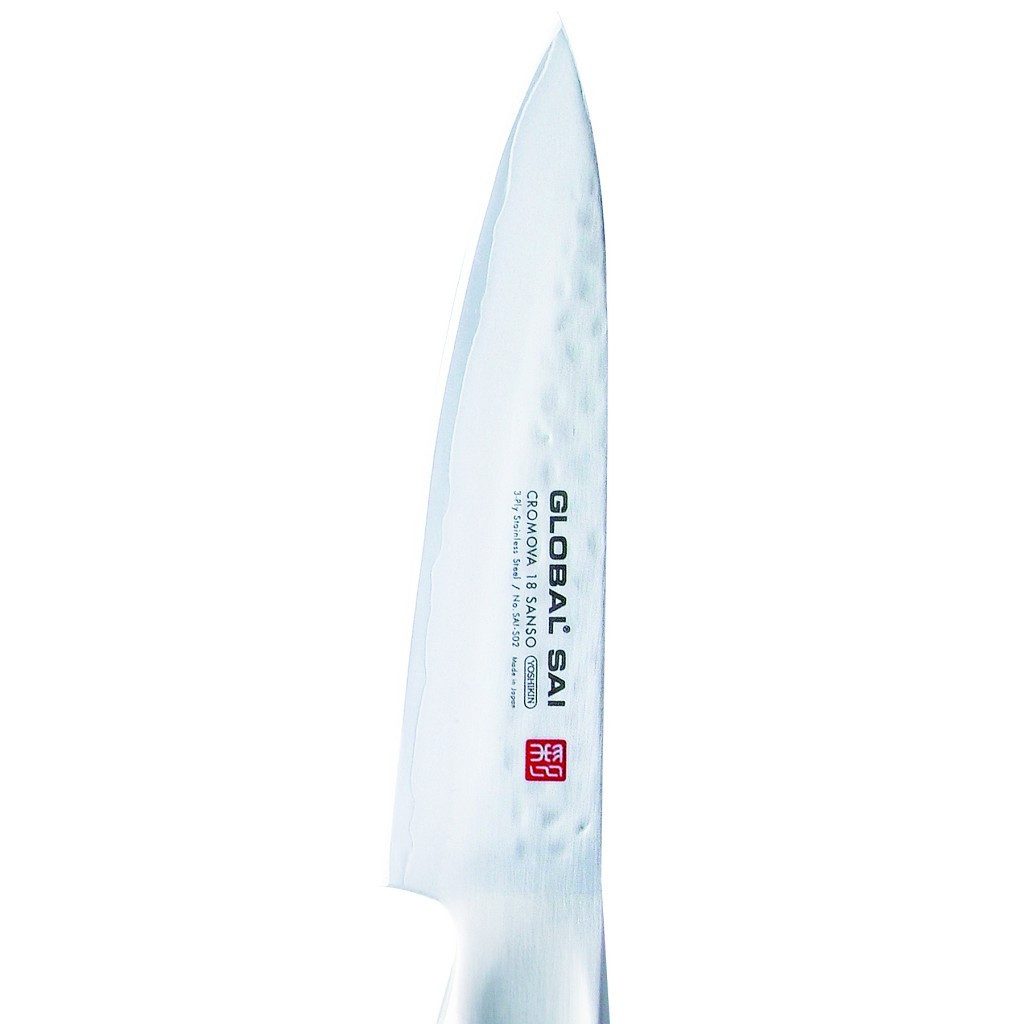 GLOBAL Schälmesser SAI-S02R Schälmesser, Hammerdesign