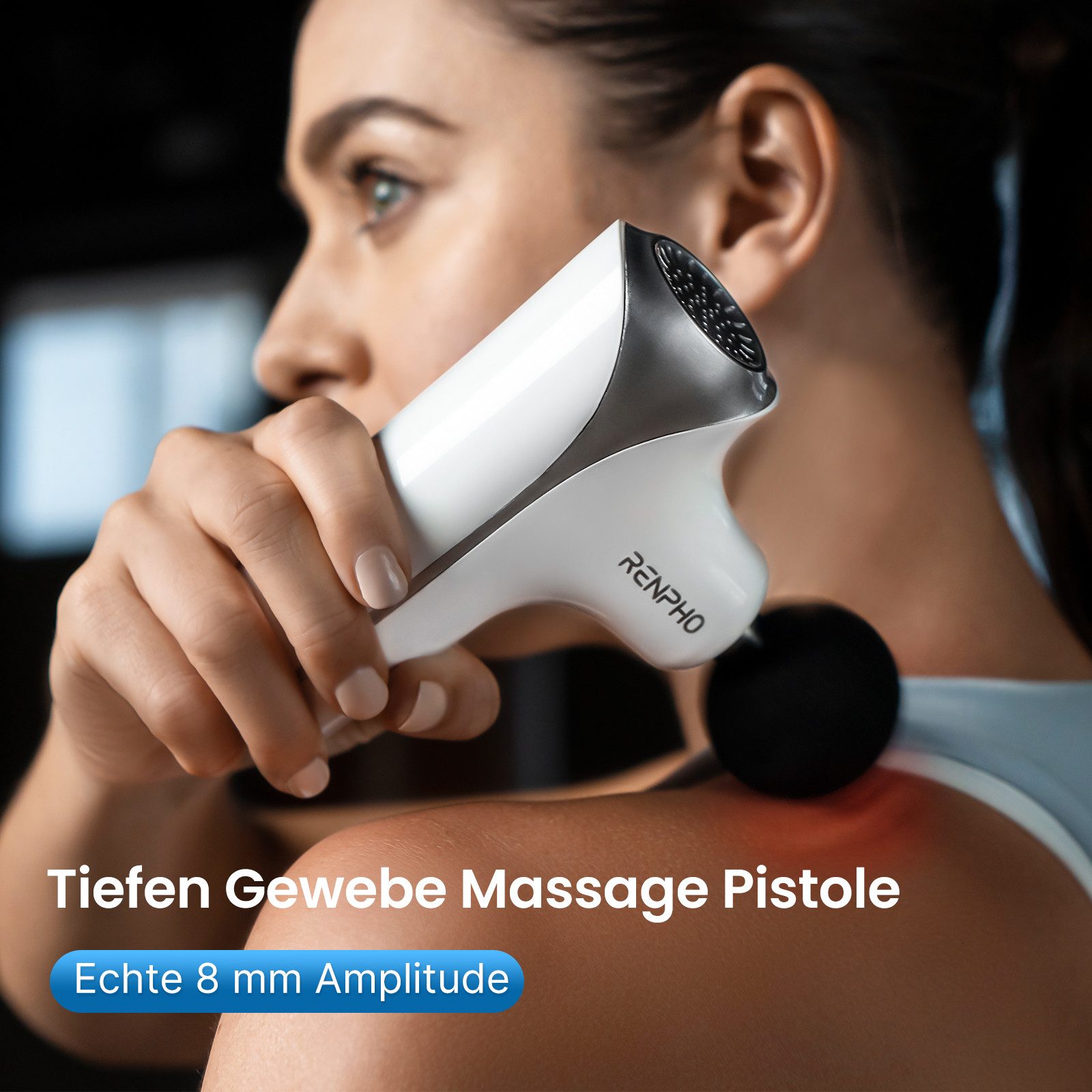 RENPHO Massagepistole Renpho Mini Massage Gun GM173, Ideal für Menschen, die viel unterwegs sind