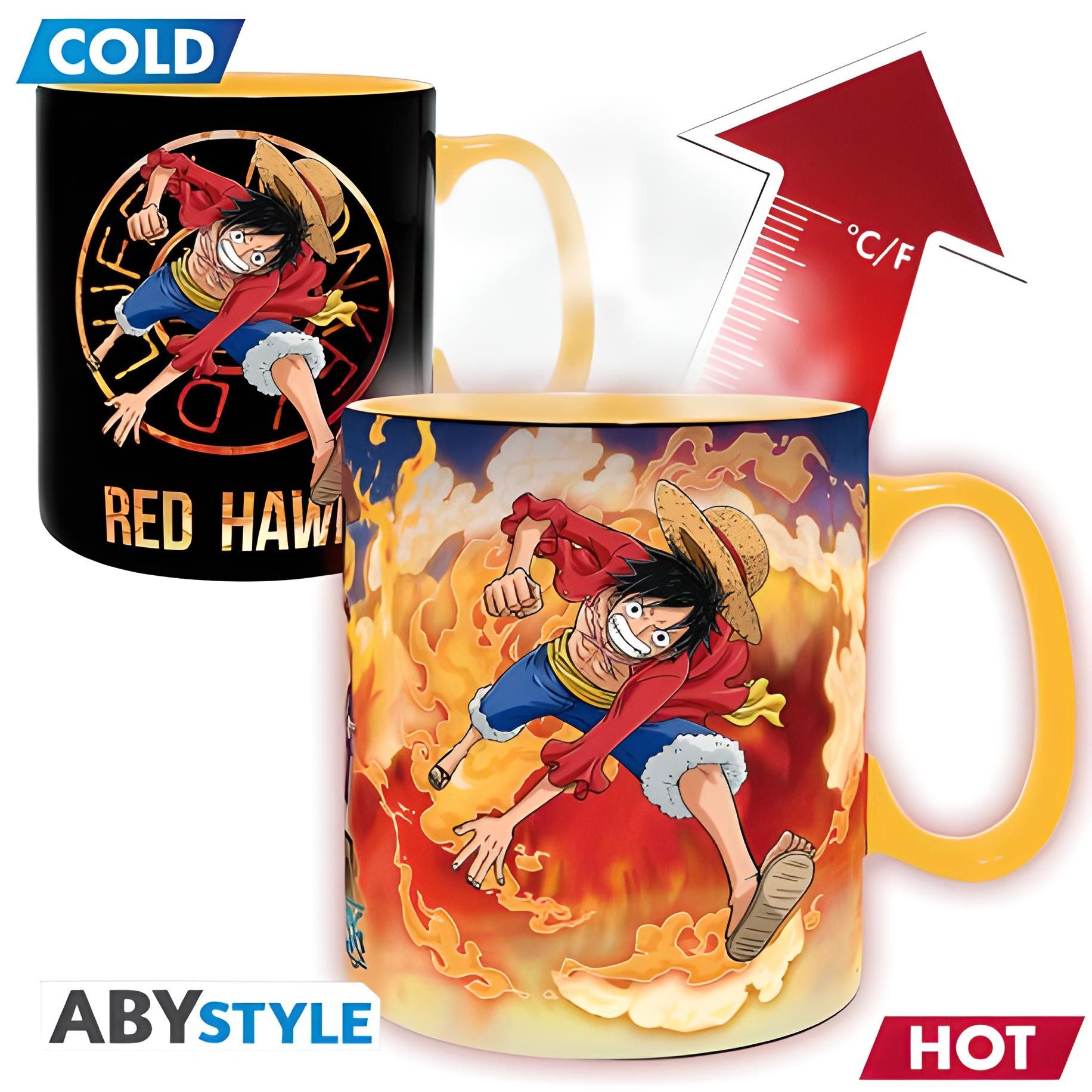 Abysse Merchandise-Figur One Piece - Tasse/Mug 460 ml "Luffy & Sabo"