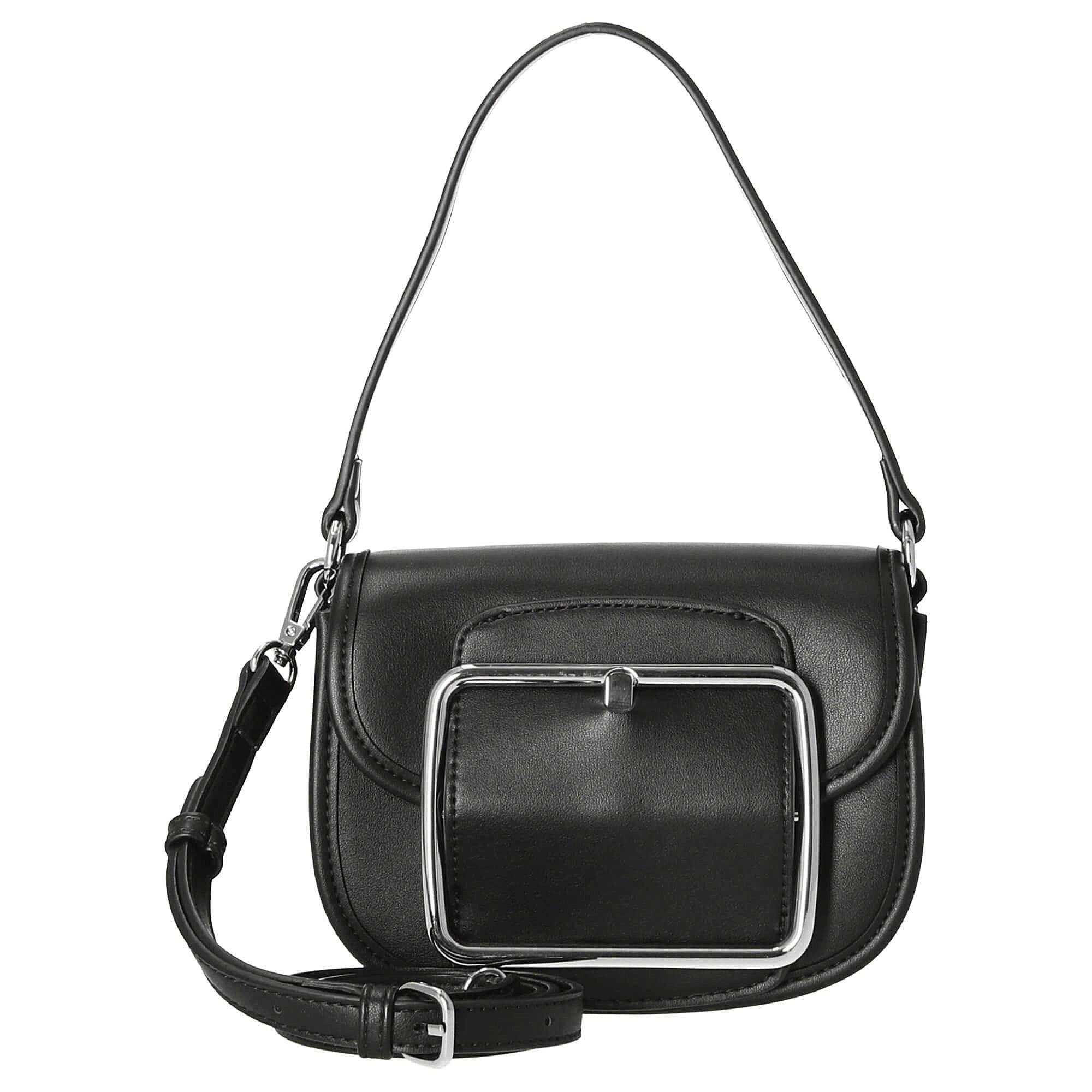 Umhängetasche Grurup - Schultertasche 26 cm (black)
