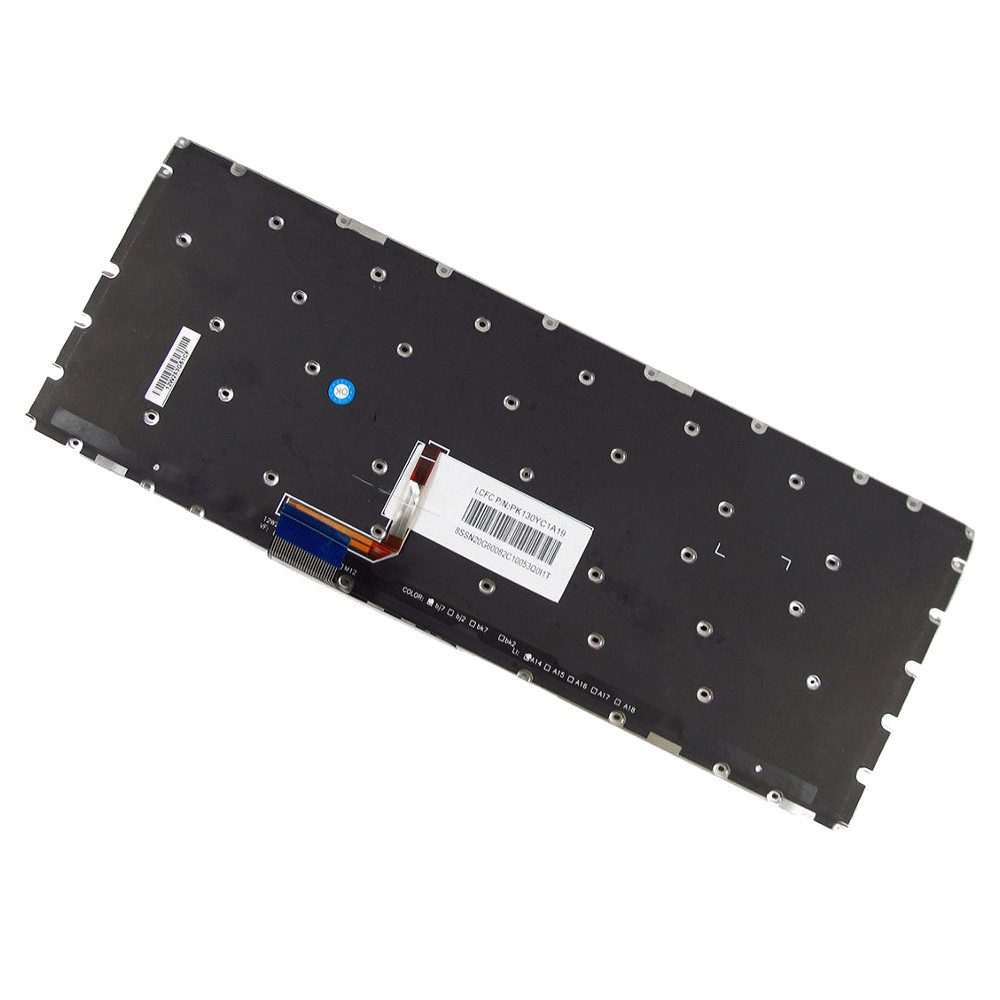Trade-Shop Ersatz passend für Lenovo Ideapad Yoga E31-80 E31-80KX E31-80kq Tastatur (Tasten: Deutsch, QWERTZ / Farbe: Schwarz / mit Hintergrundbeleuchtung)